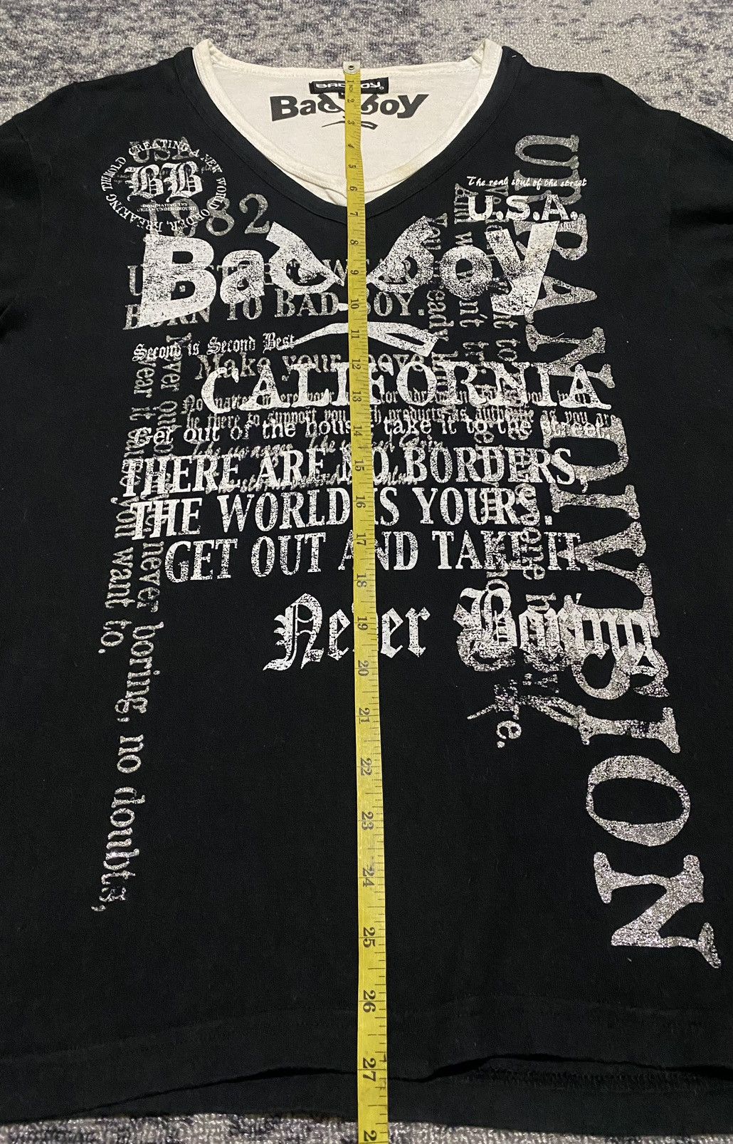 Hysteric Glamour × If Six Was Nine × Japanese Brand Y2k Bad boy ifsixwasnine tshirt Size US L / EU 52-54 / 3 - 7 Thumbnail