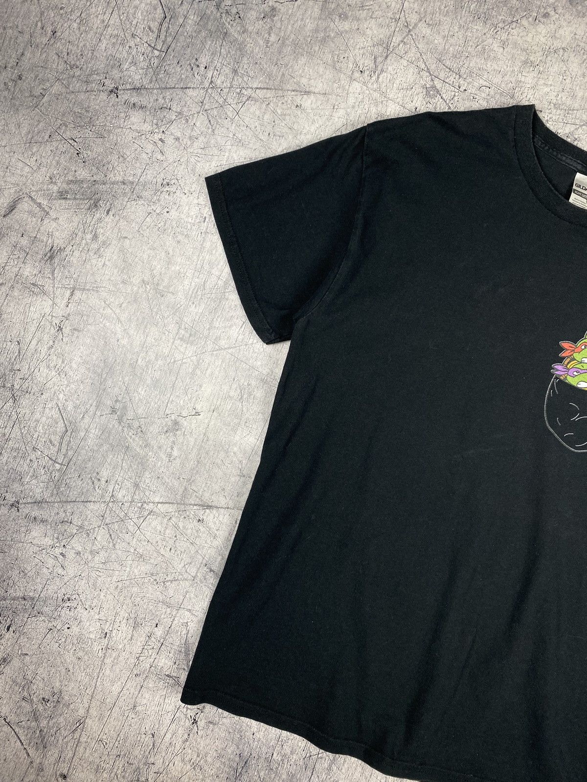 Vintage Vintage 90s teenage mutant ninja turtles Tee T shirt Size US L / EU 52-54 / 3 - 3 Thumbnail
