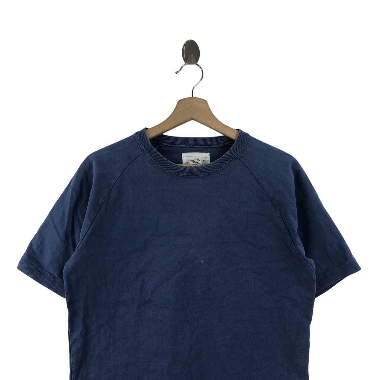 URBAN RESEARCH DOORS URBAN RESEARCH Natural Indigo Pure Dye Tee Shirt Shibuya Size US M / EU 48-50 / 2 - 3 Thumbnail