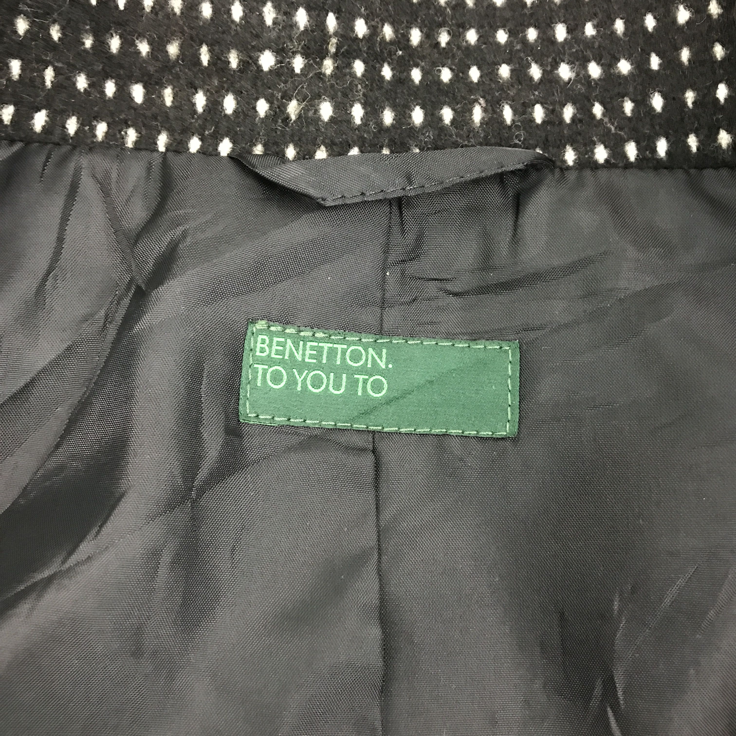 Benetton × Japanese Brand Benetton Button Wool jacket Size US M / EU 48-50 / 2 - 4 Thumbnail