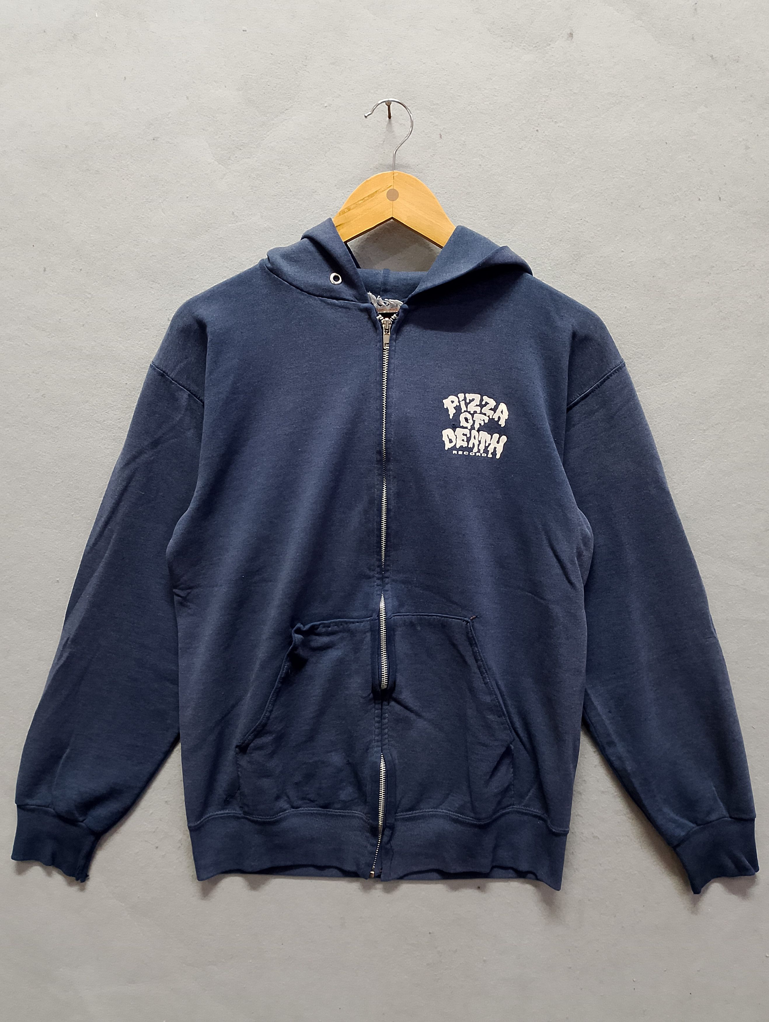 Band Tees Vintage Pizza Of Death Records Zip Hoodie USA Made Size US M / EU 48-50 / 2 - 2 Thumbnail