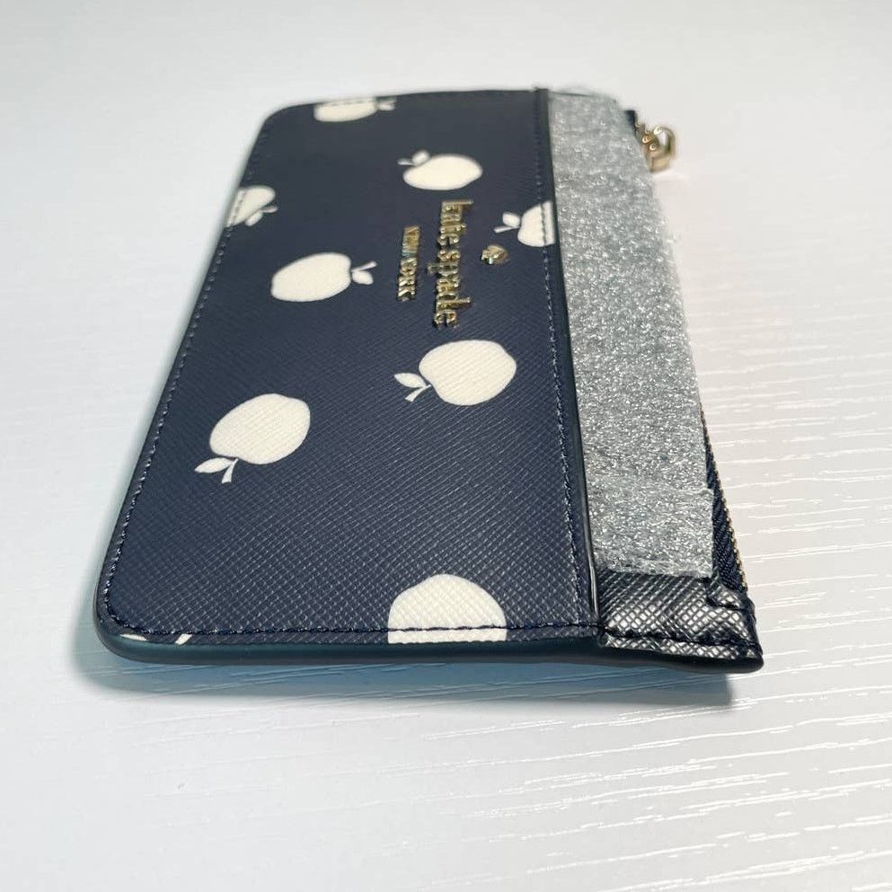 Kate Spade Kate Spade Large Slim Card Holder Orchard Toss Apple Size ONE SIZE - 4 Thumbnail