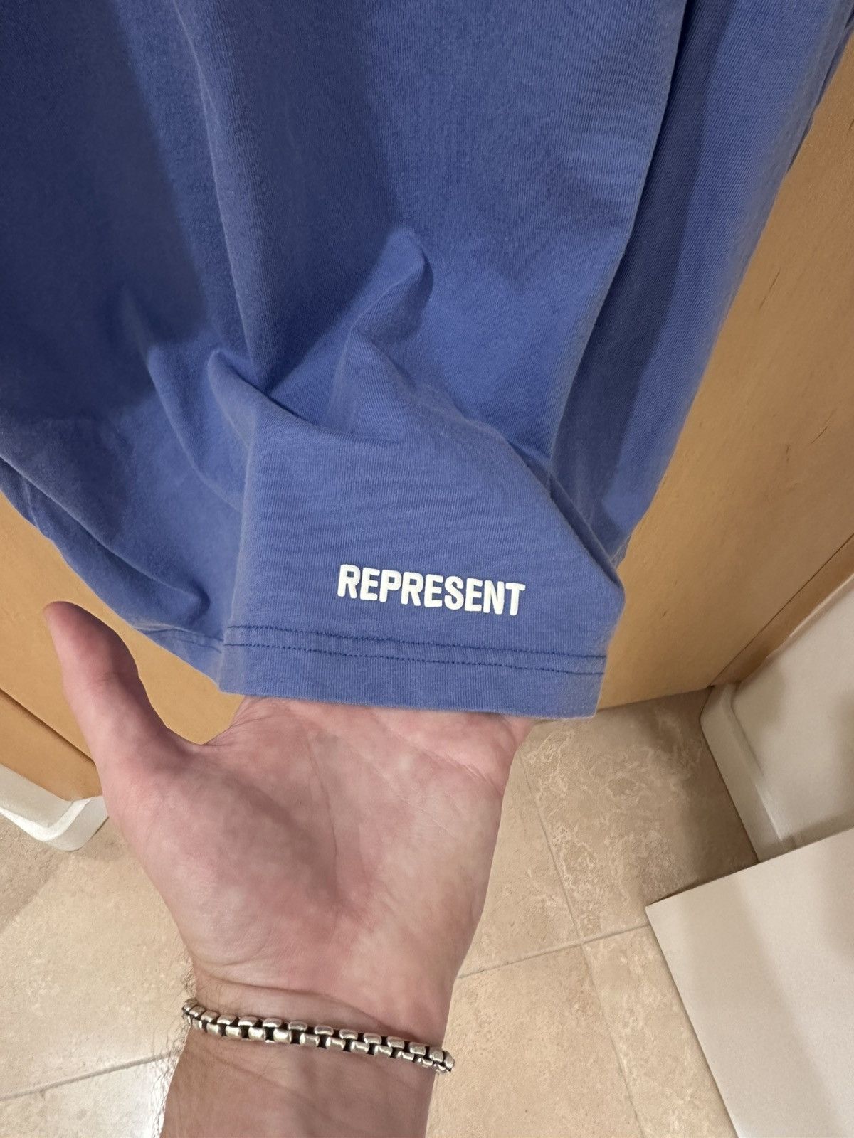 Represent Clo. Overdrive Tee - Bright Blue Size US XL / EU 56 / 4 - 3 Thumbnail