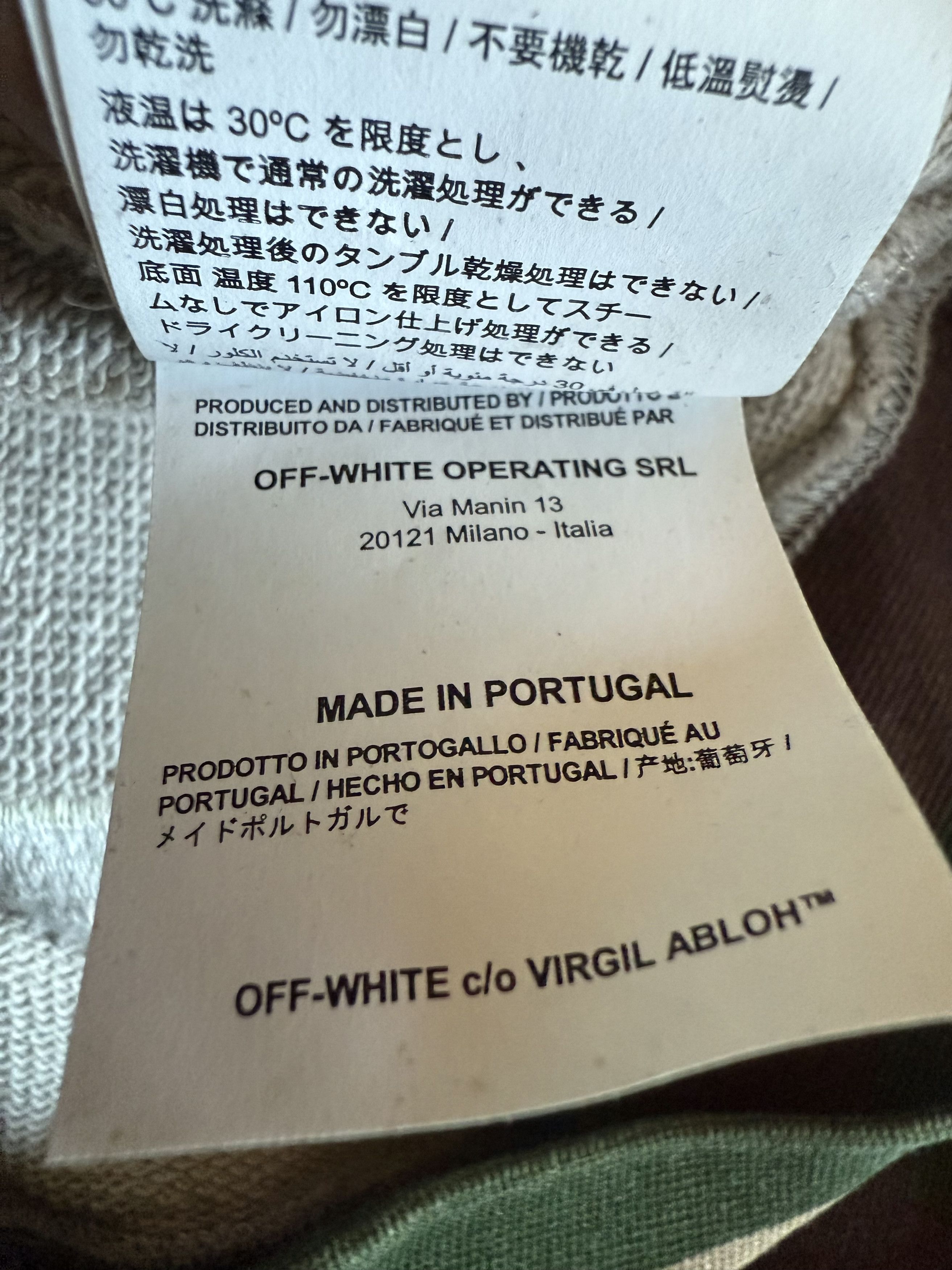Off-White Off white camouflage sweater Size US M / EU 48-50 / 2 - 6 Thumbnail