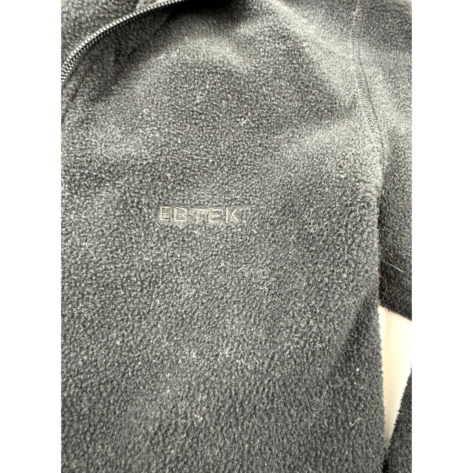 Eddie Bauer Eddie Bauer EBTEK Coverall Womens M Black Fleece Zip Long Sleeve One Piece Size M / US 6-8 / IT 42-44 - 3 Thumbnail