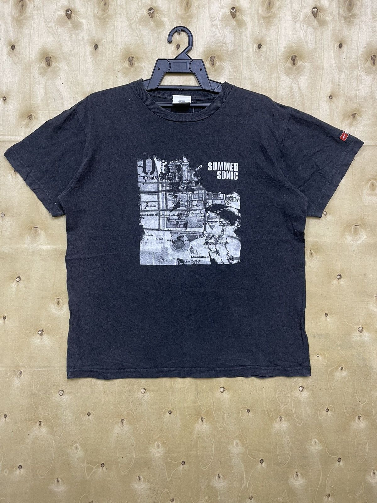 image of Band Tees x Vintage First Summer Sonic Festival 2000S in Black, Men's (Size Large)