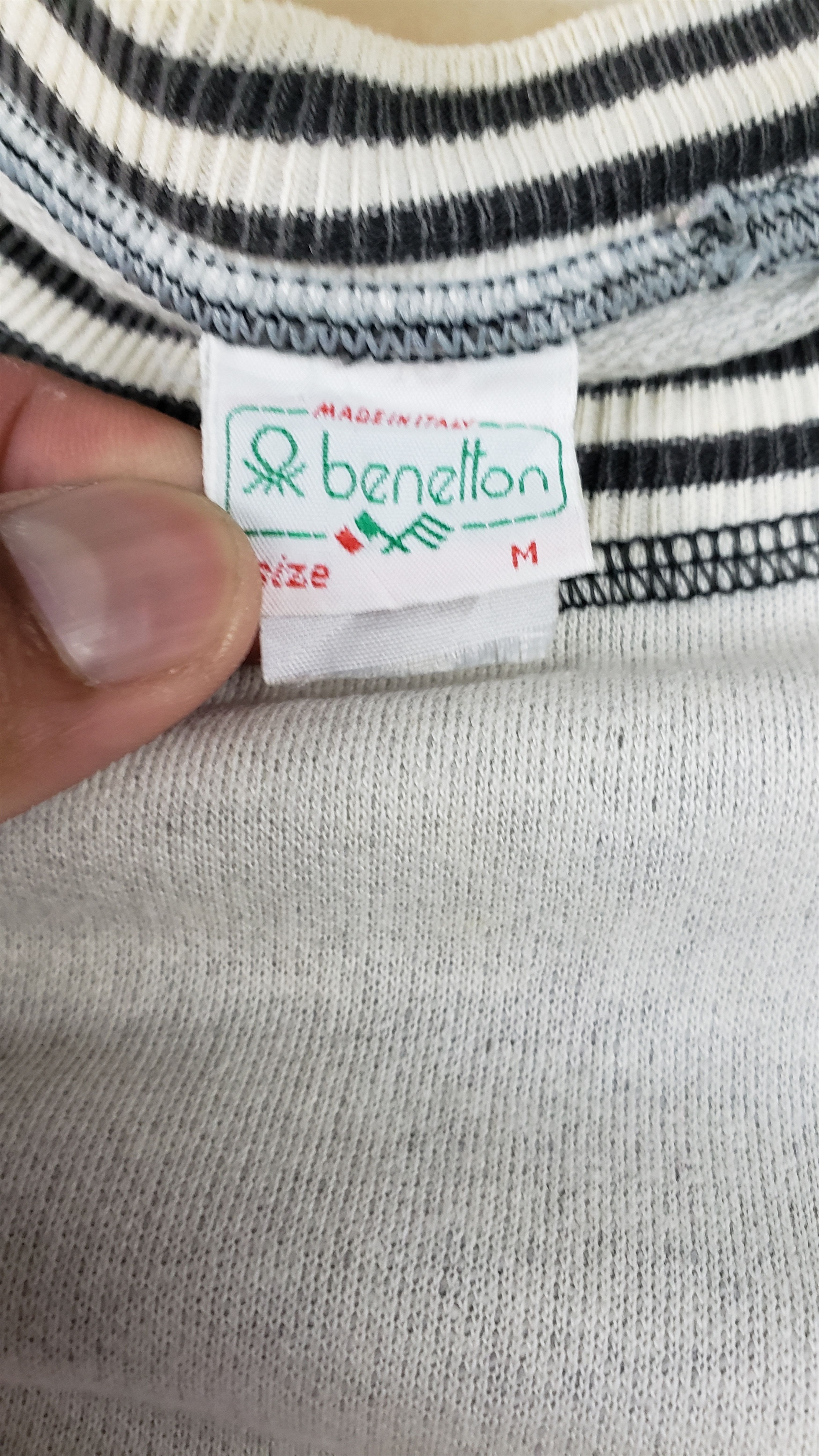Benetton × Vintage Vintage Benetton Sweatshirt Size US M / EU 48-50 / 2 - 7 Thumbnail