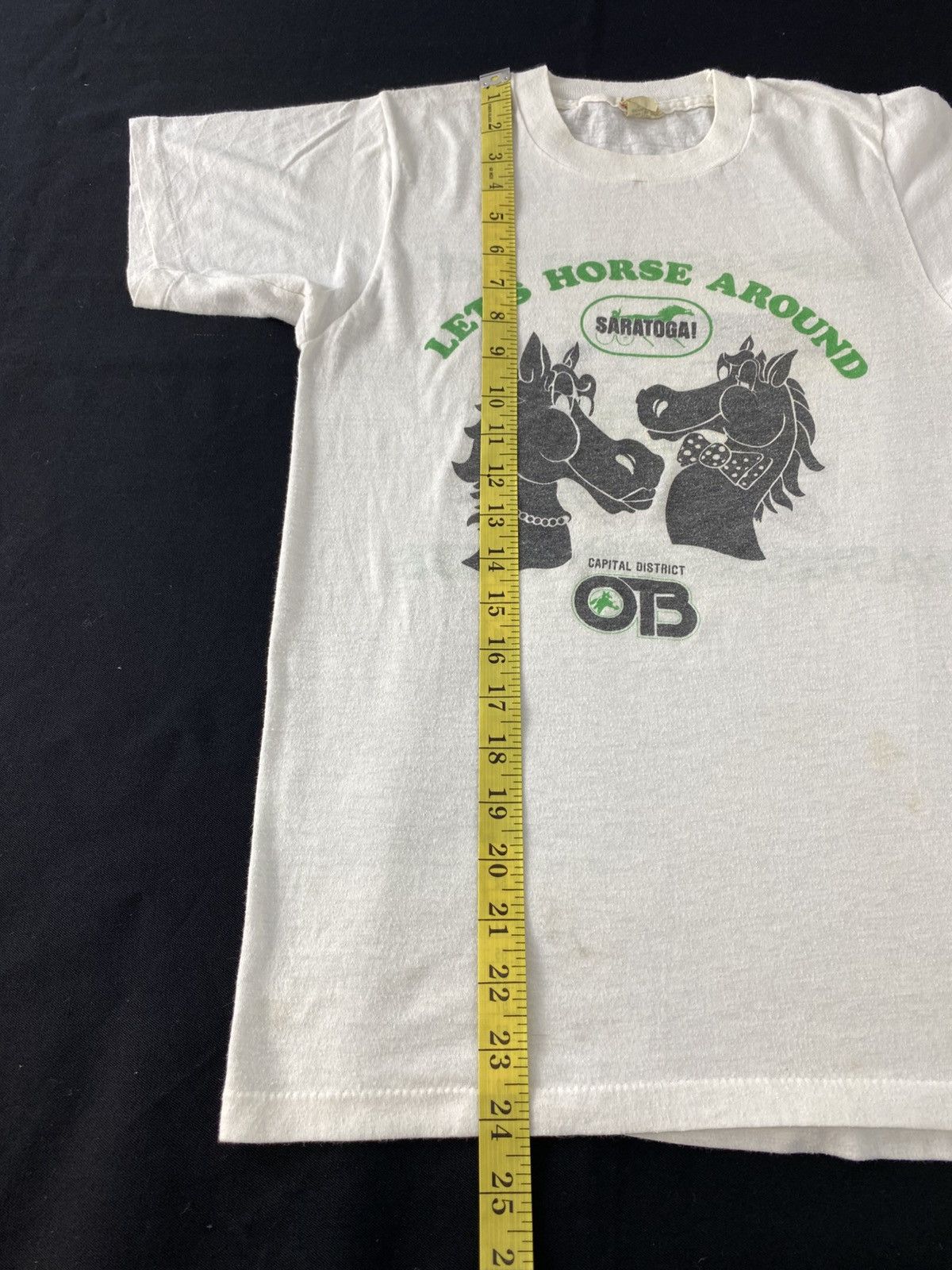 Other 90s Screen Star Lets Horse Around Saratoga Printed Tee Size US S / EU 44-46 / 1 - 9 Thumbnail
