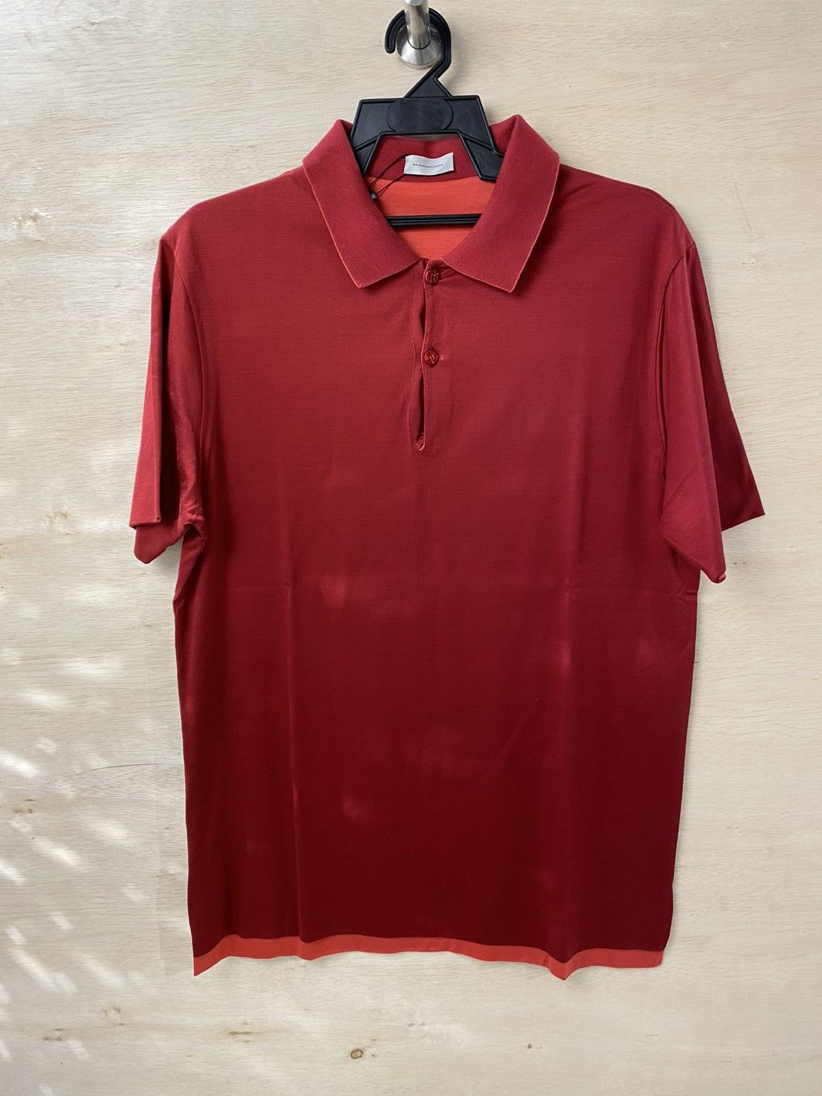 Balenciaga BALENCIAGA Reversible Polo Tee Size XL Size US XL / EU 56 / 4 - 1 Thumbnail