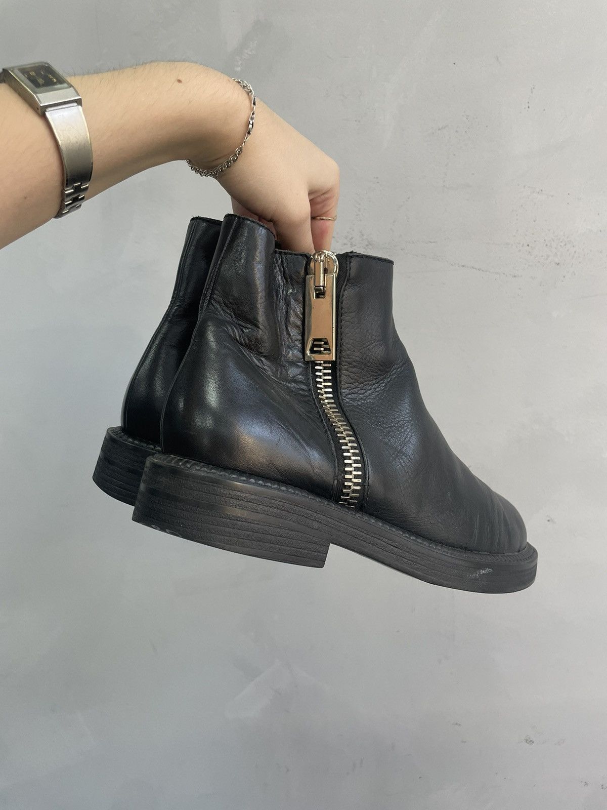Guidi Avant garde zipper ankle platform gothic guidi style boots Size US 8 / EU 41 - 3 Thumbnail