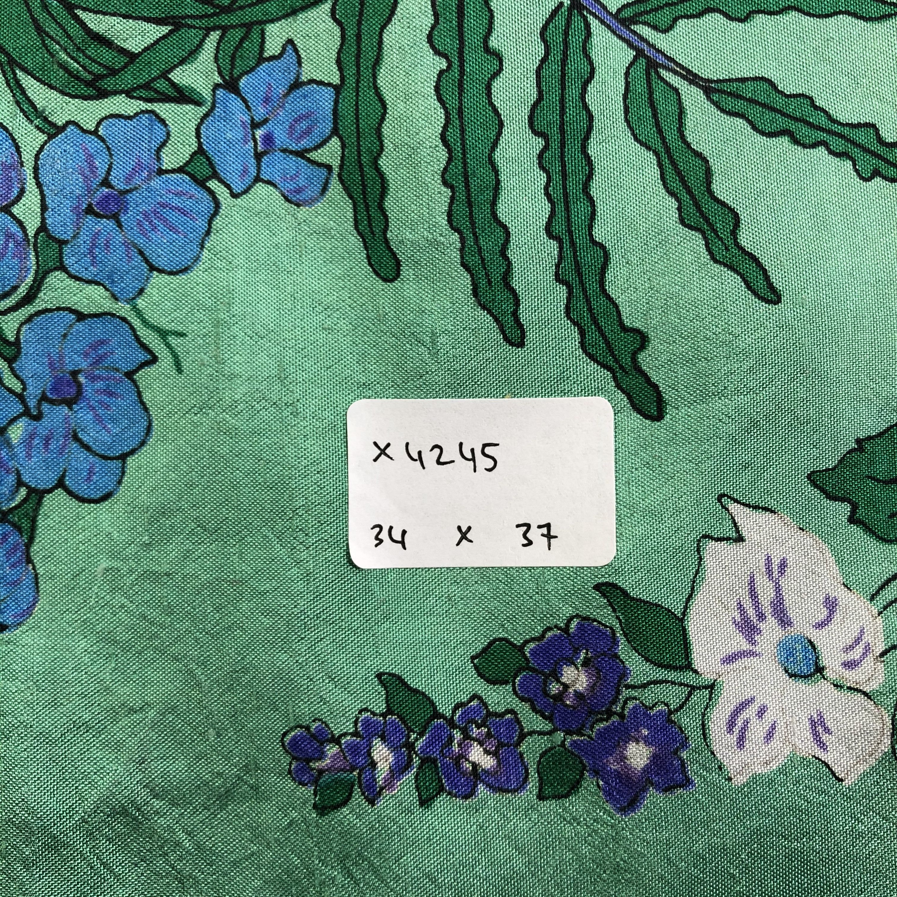 Lancel × Vintage Vintage Lancel Silk Scarf Size ONE SIZE - 5 Thumbnail