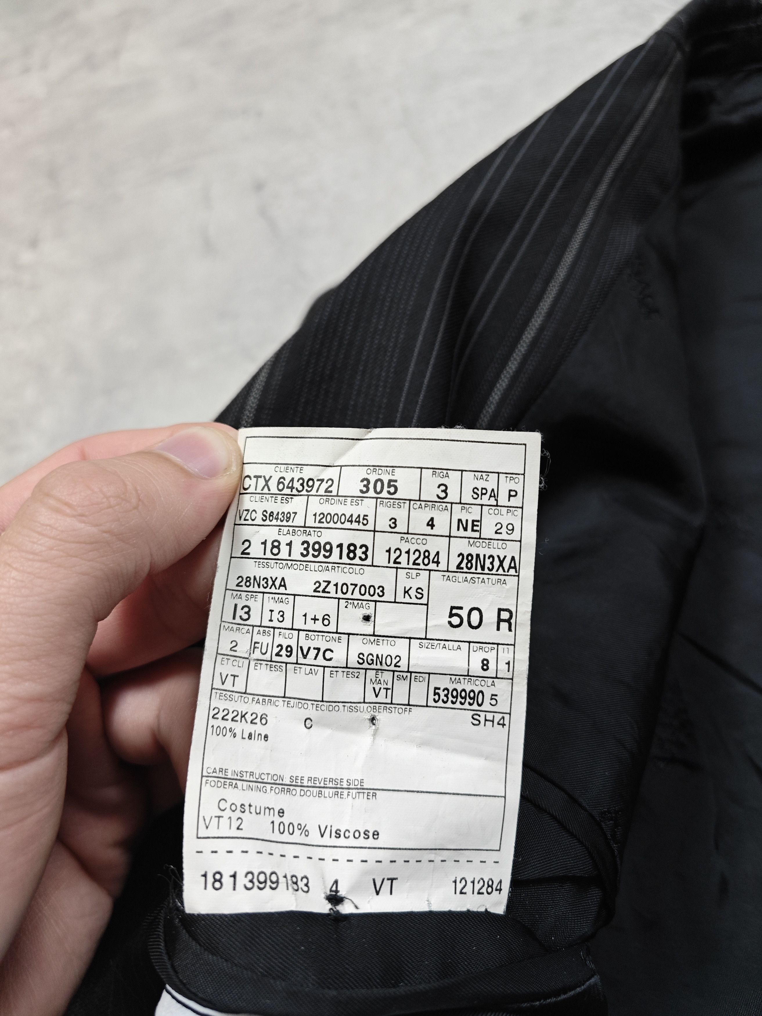 Versace Versace Vintage Luxury Blazer Size 50R - 7 Thumbnail