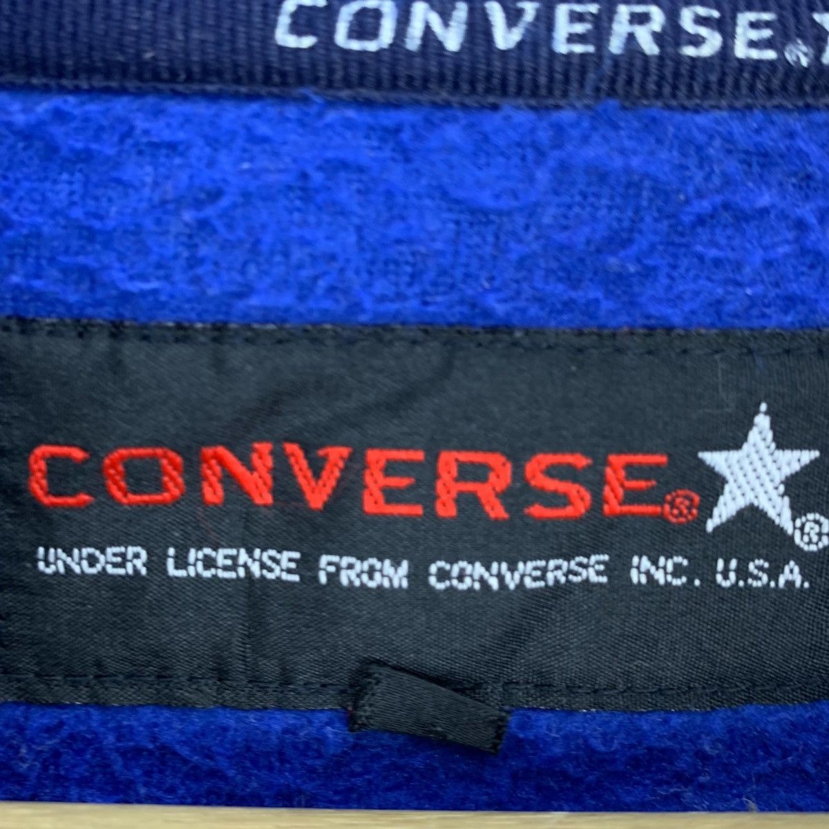Converse × Vintage Vintage CONVERSE All Star Fleece Half Button Sweatshirt Size US M / EU 48-50 / 2 - 6 Thumbnail