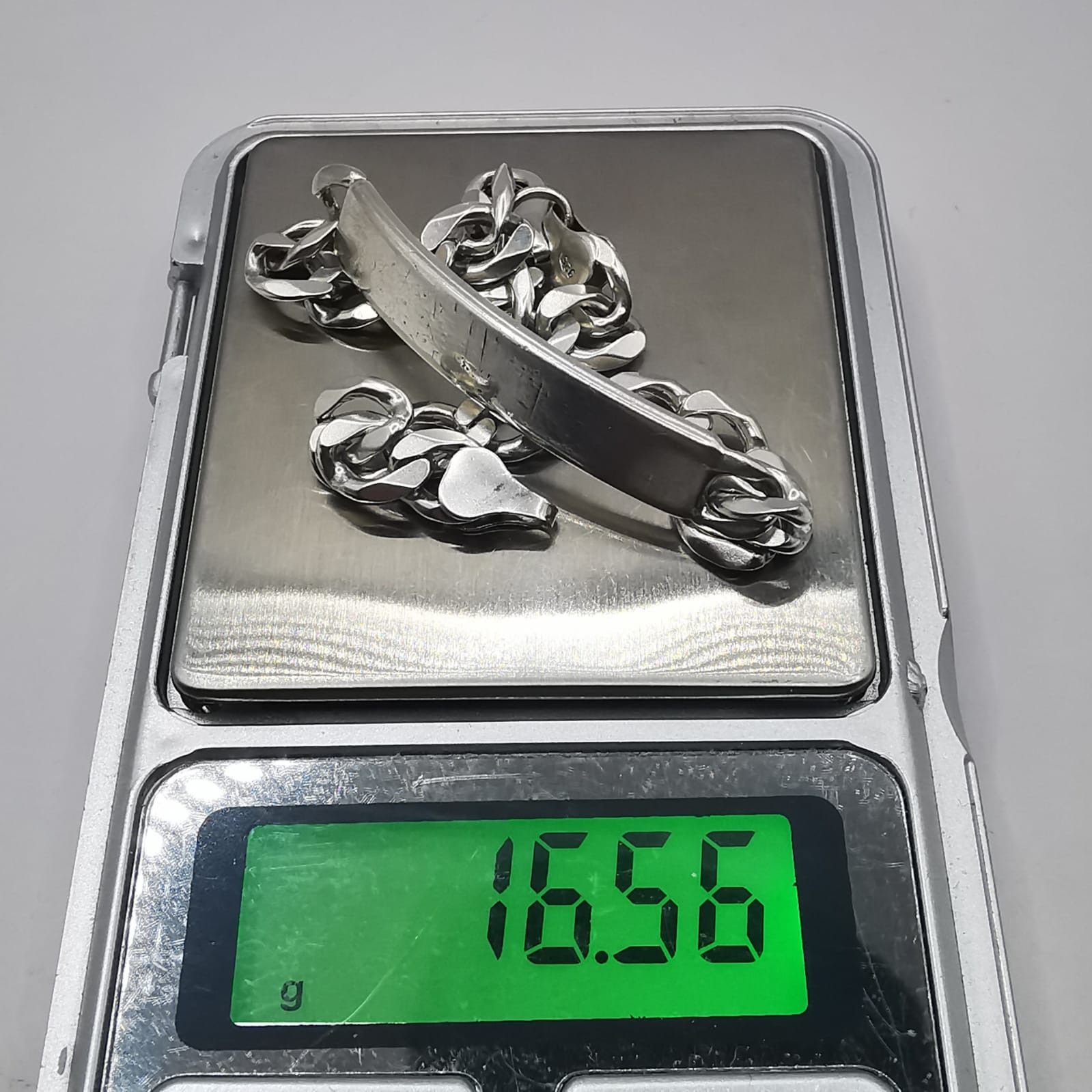 Sterling Silver × Vintage Vintage Bracelet Jewelry,925 Sterling Silver,Handmade 16,56g Size ONE SIZE - 6 Thumbnail