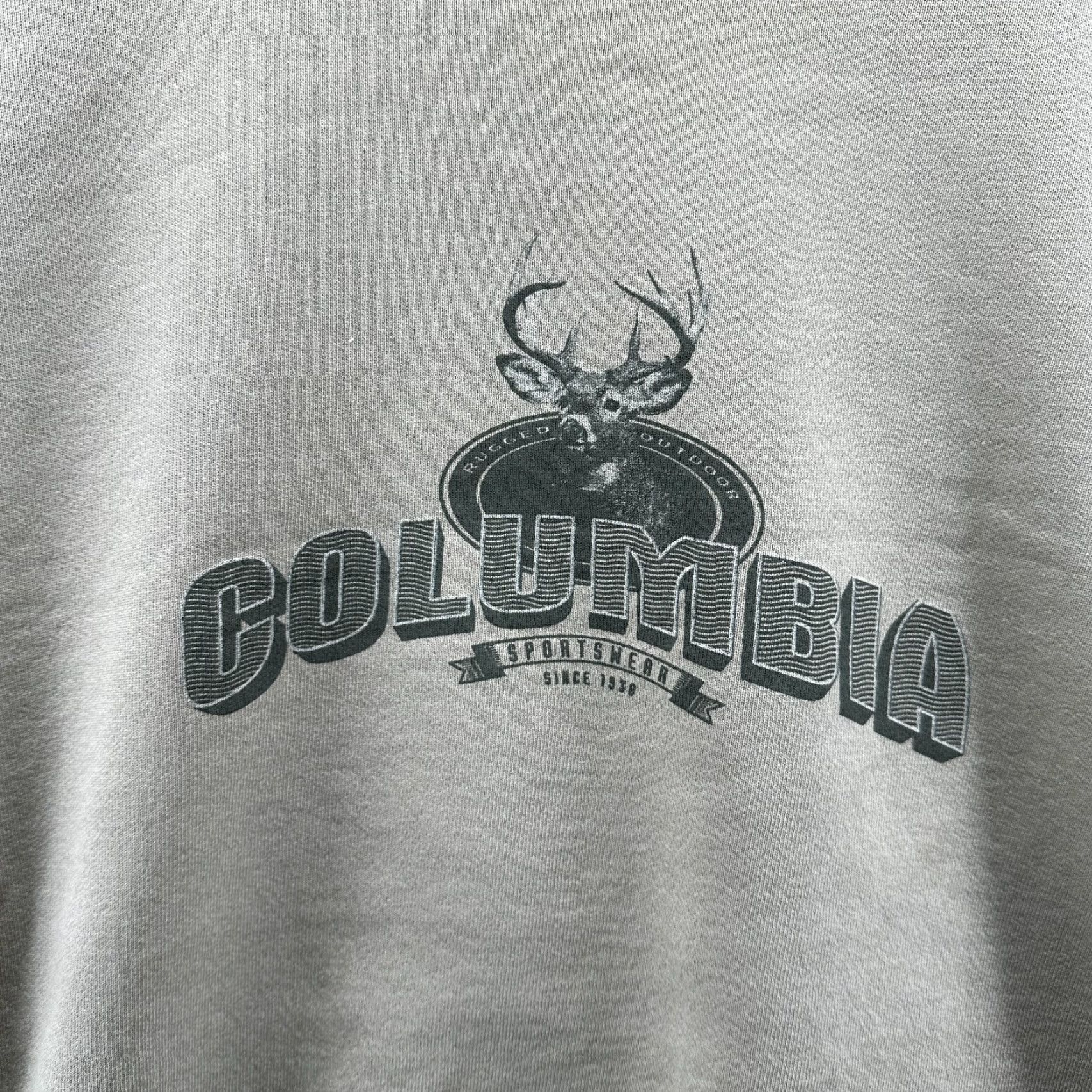 Vintage VINTAGE Columbia Sweatshirt Crew Neck Pullover Men's XL Green Long Sleeve Outdoor Size US XL / EU 56 / 4 - 5 Thumbnail