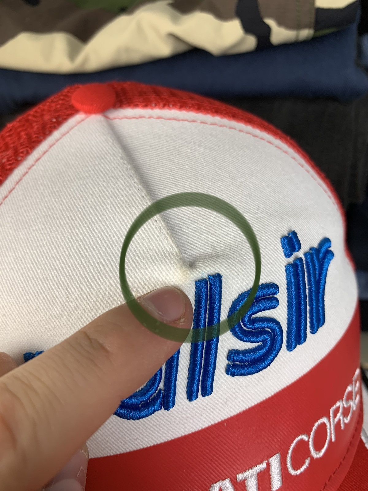 Ducati Ducati Corse Racing Cap Hat Size ONE SIZE - 7 Thumbnail
