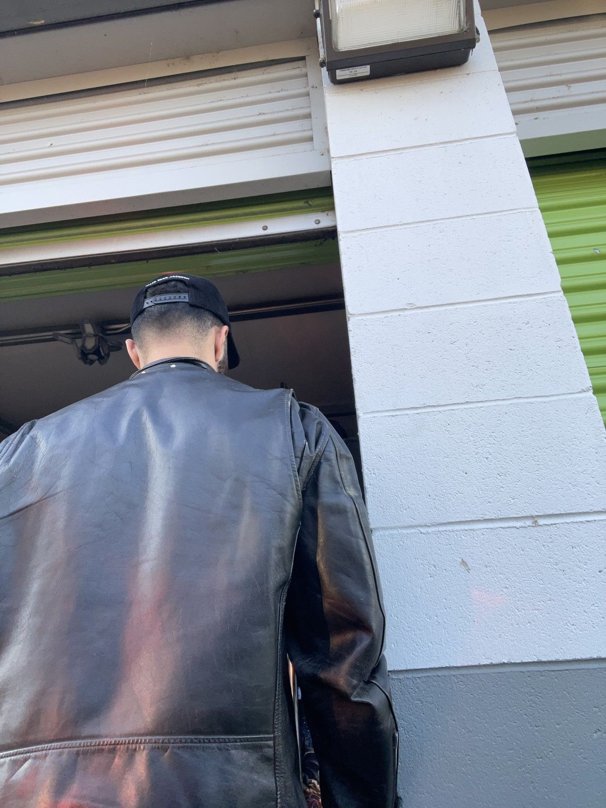 Vintage Vintage 80s Biker Leather Jacket Size US L / EU 52-54 / 3 - 11 Thumbnail