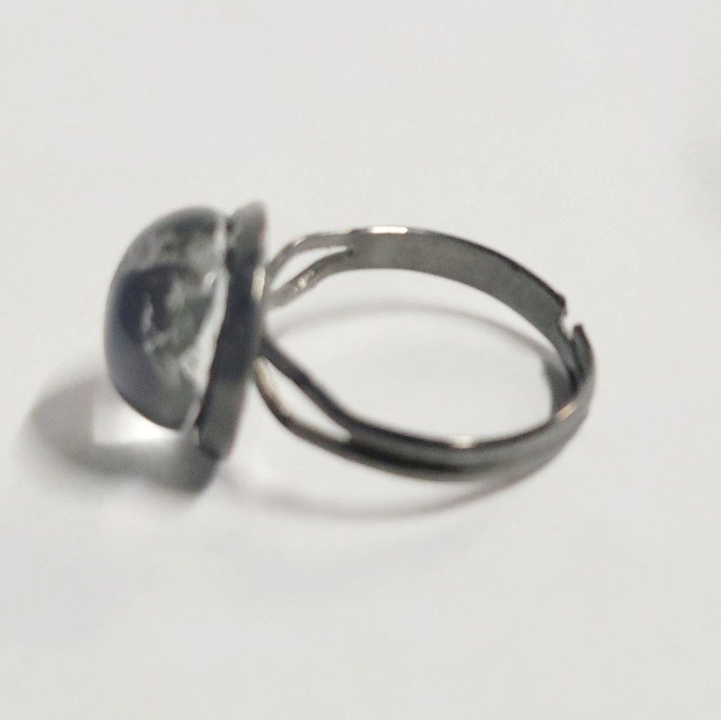Handmade Hand crafted adjustable color changing mood ring Size ONE SIZE - 9 Thumbnail