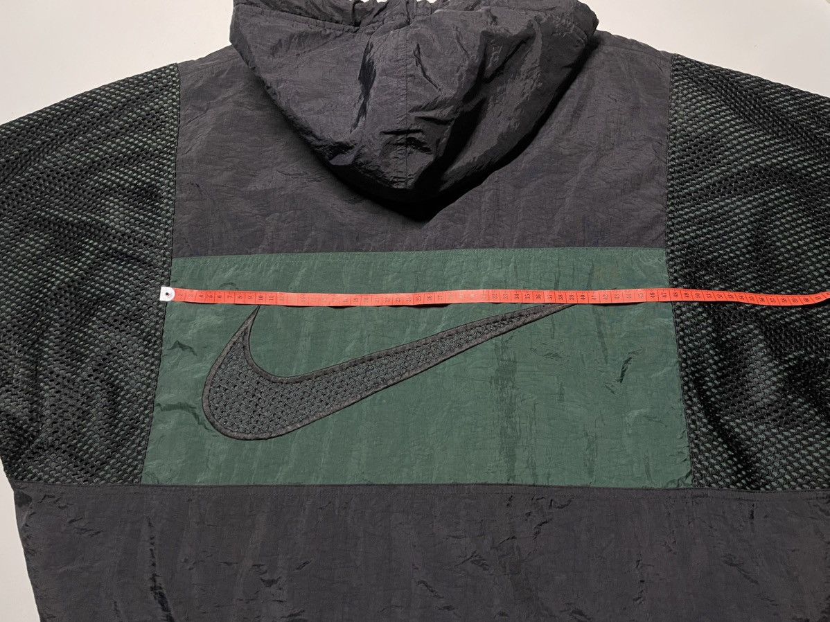 Nike × Vintage Nike Air 90s Hooded Lightweight Winter Swoosh puffer Jacket Size US XL / EU 56 / 4 - 20 Thumbnail