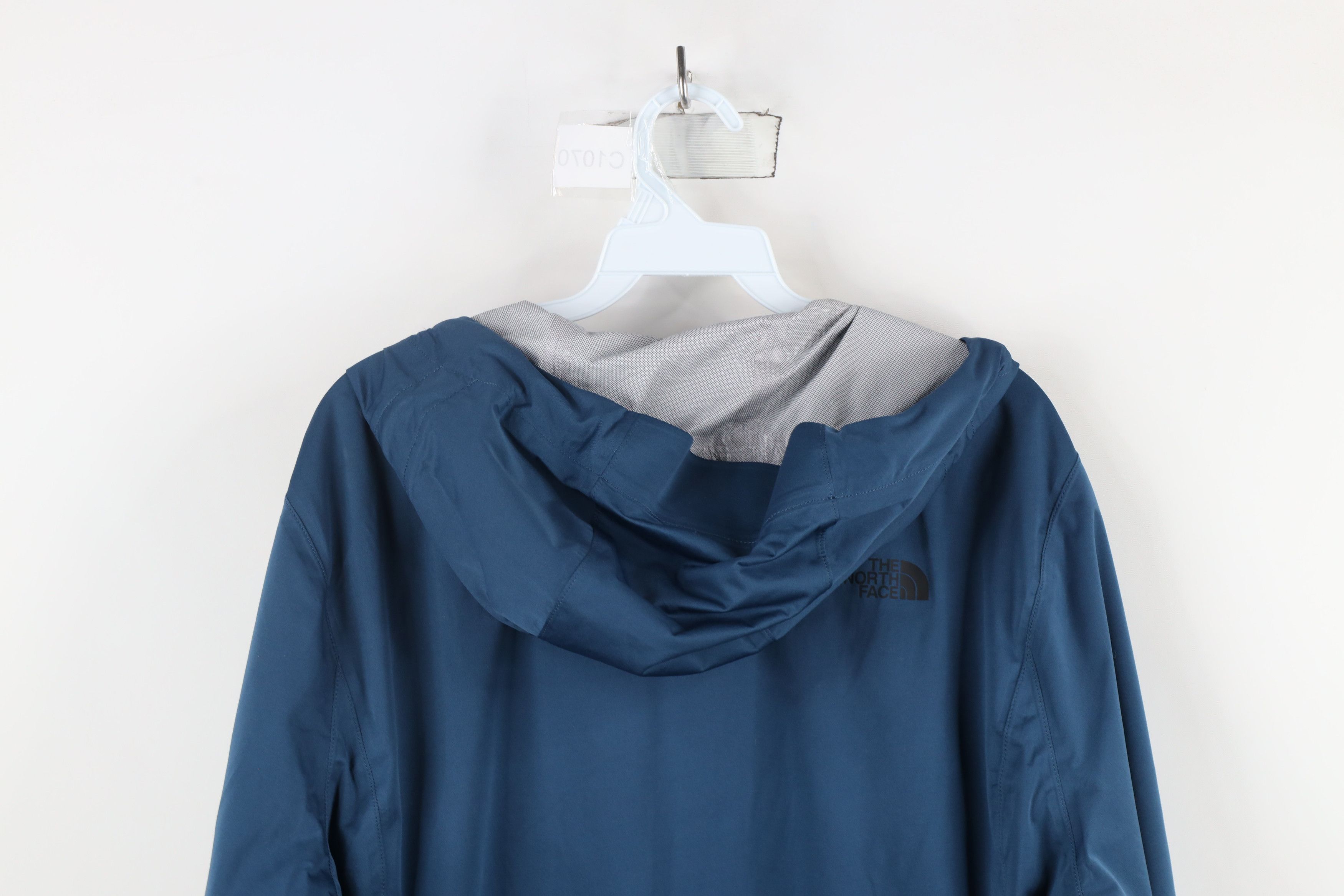 The North Face × Vintage The North Face DryVent Waterproof Hooded Rain Jacket Blue Size XXL / US 16-18 / IT 52-54 - 15 Thumbnail
