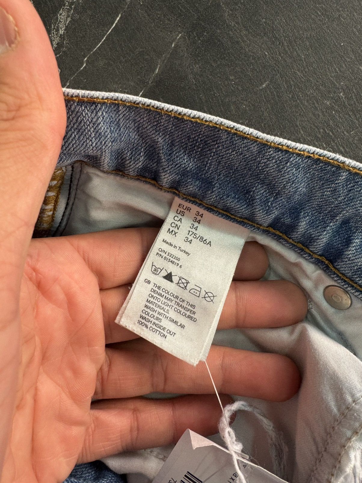 H&M × Maison Margiela Maison Margiela x H&M Reverse Inside-Out Denim Size US 34 / EU 50 - 5 Thumbnail