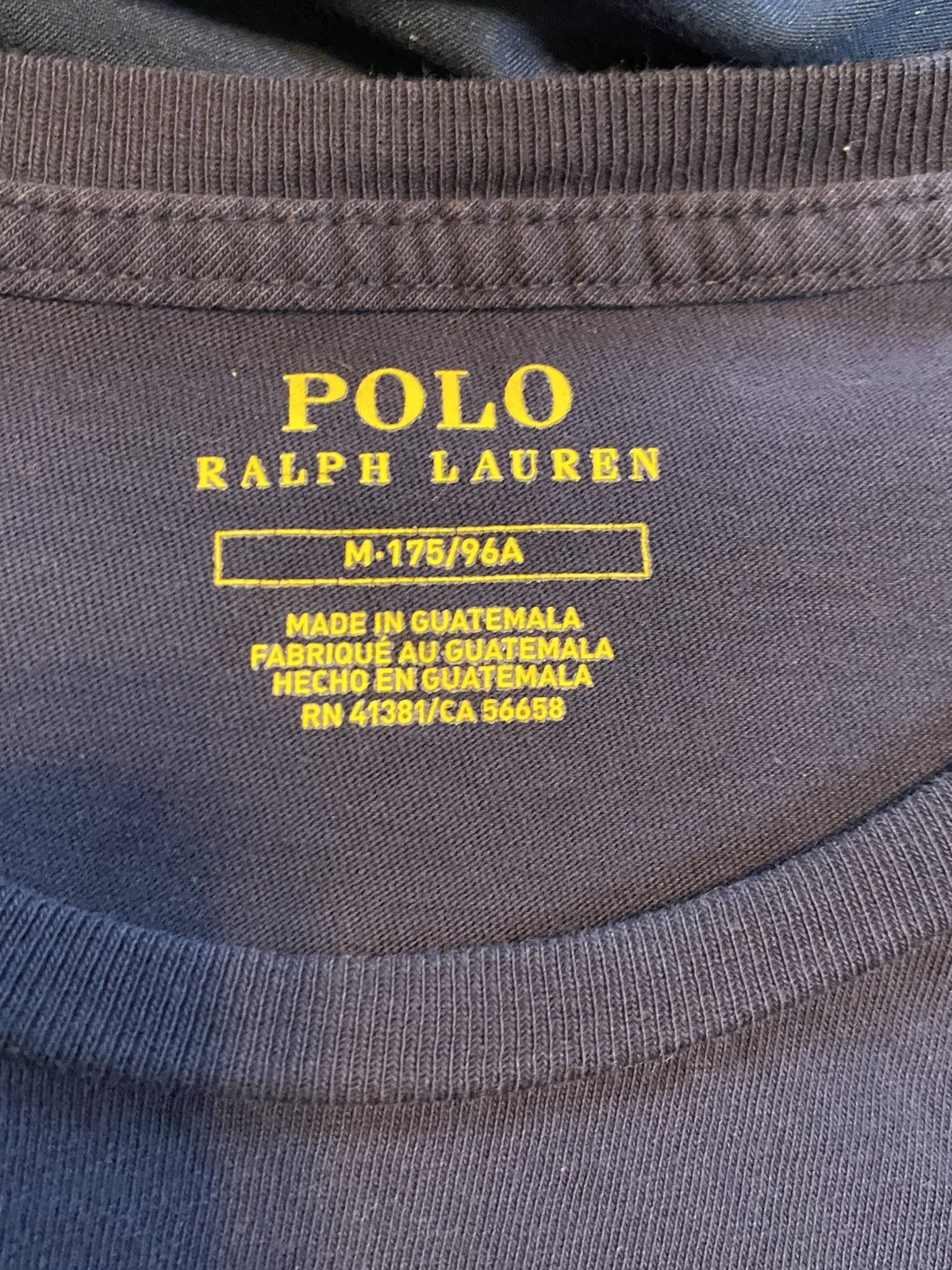 Polo Ralph Lauren Polo Bear by Ralph Lauren Tee Navy Blue Size US M / EU 48-50 / 2 - 2 Thumbnail
