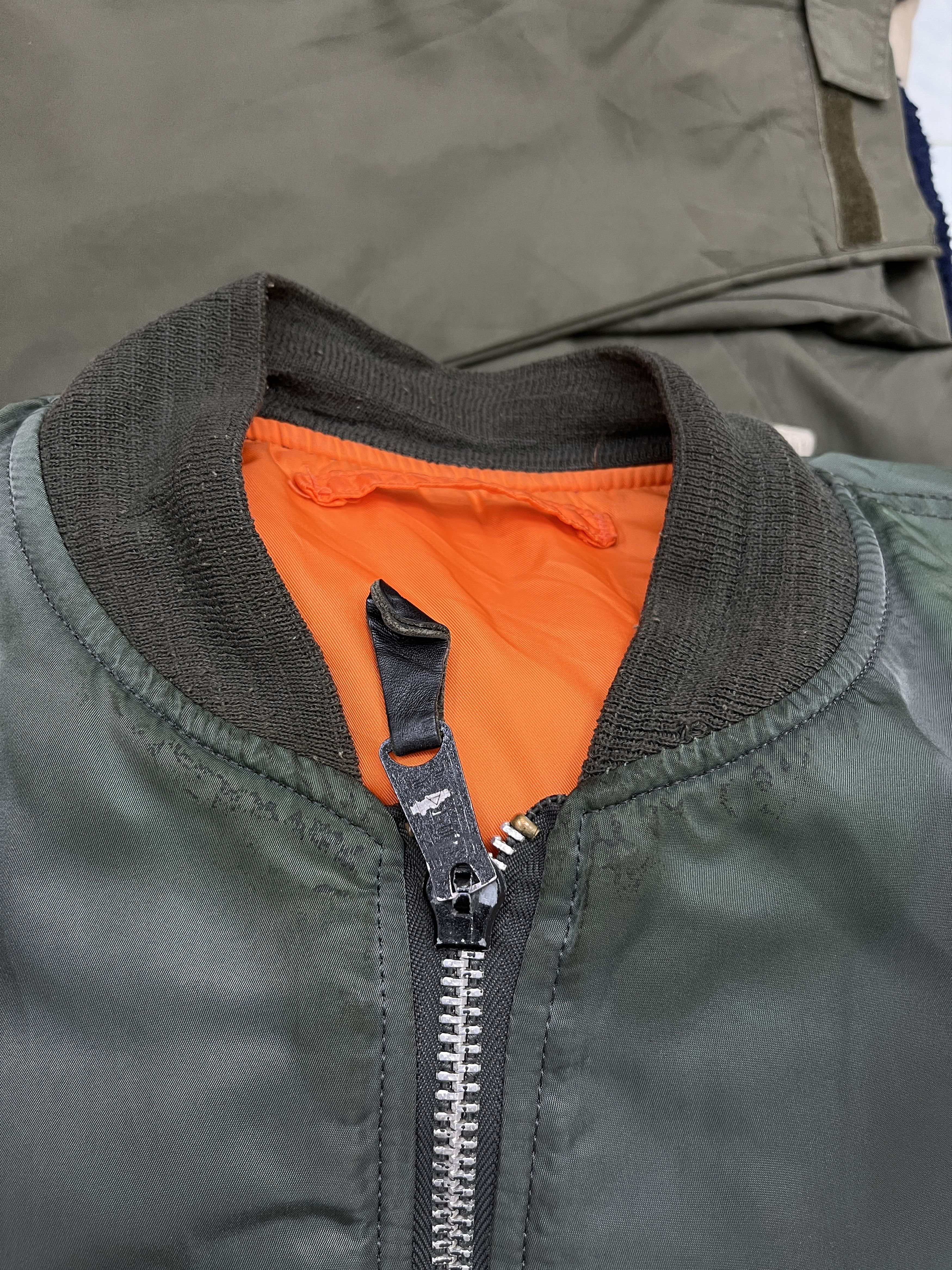 Alpha Industries 🔥🔥🔥STEALS VTG ALPHA INDUSTRIES MA1 BOMBER JACKET Size US L / EU 52-54 / 3 - 14 Thumbnail