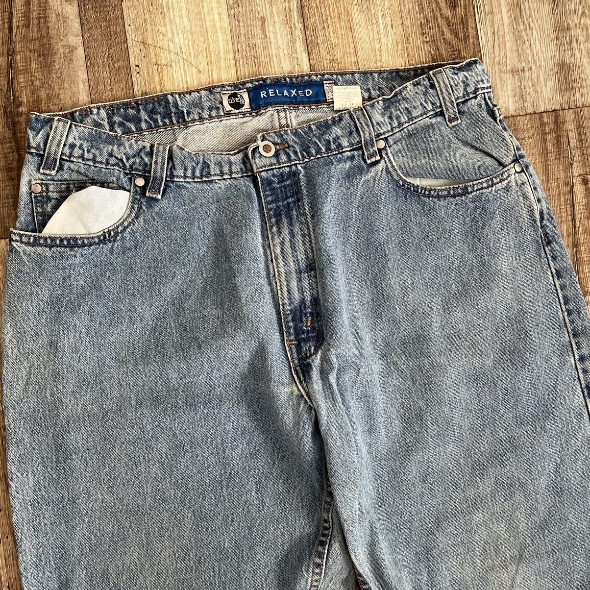 Levi's × Vintage 90s Levi’s silvertabs Size US 38 / EU 54 - 3 Thumbnail