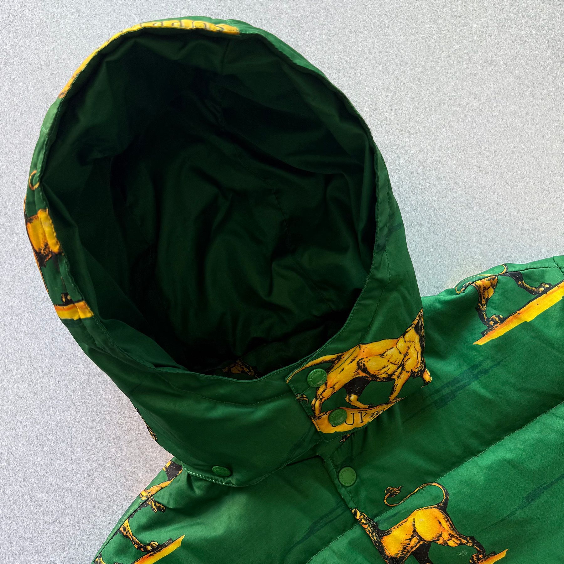 Supreme FW13 Lions Puffy Down Jacket Size US L / EU 52-54 / 3 - 11 Thumbnail