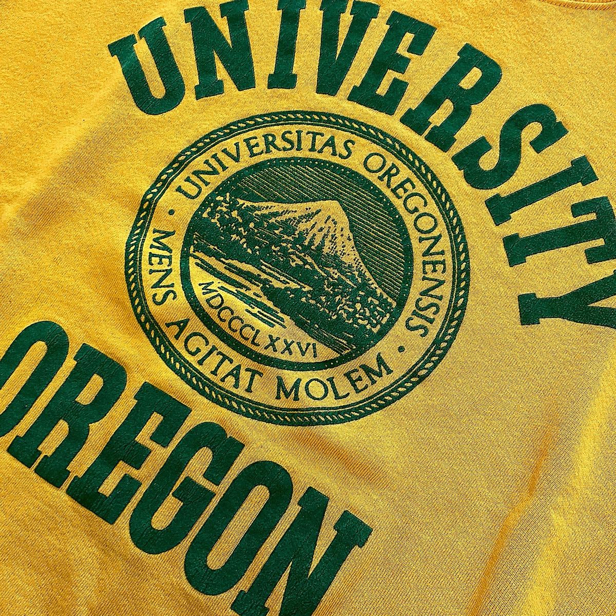 Vintage Vintage University of Oregon Sweater Size US L / EU 52-54 / 3 - 3 Thumbnail