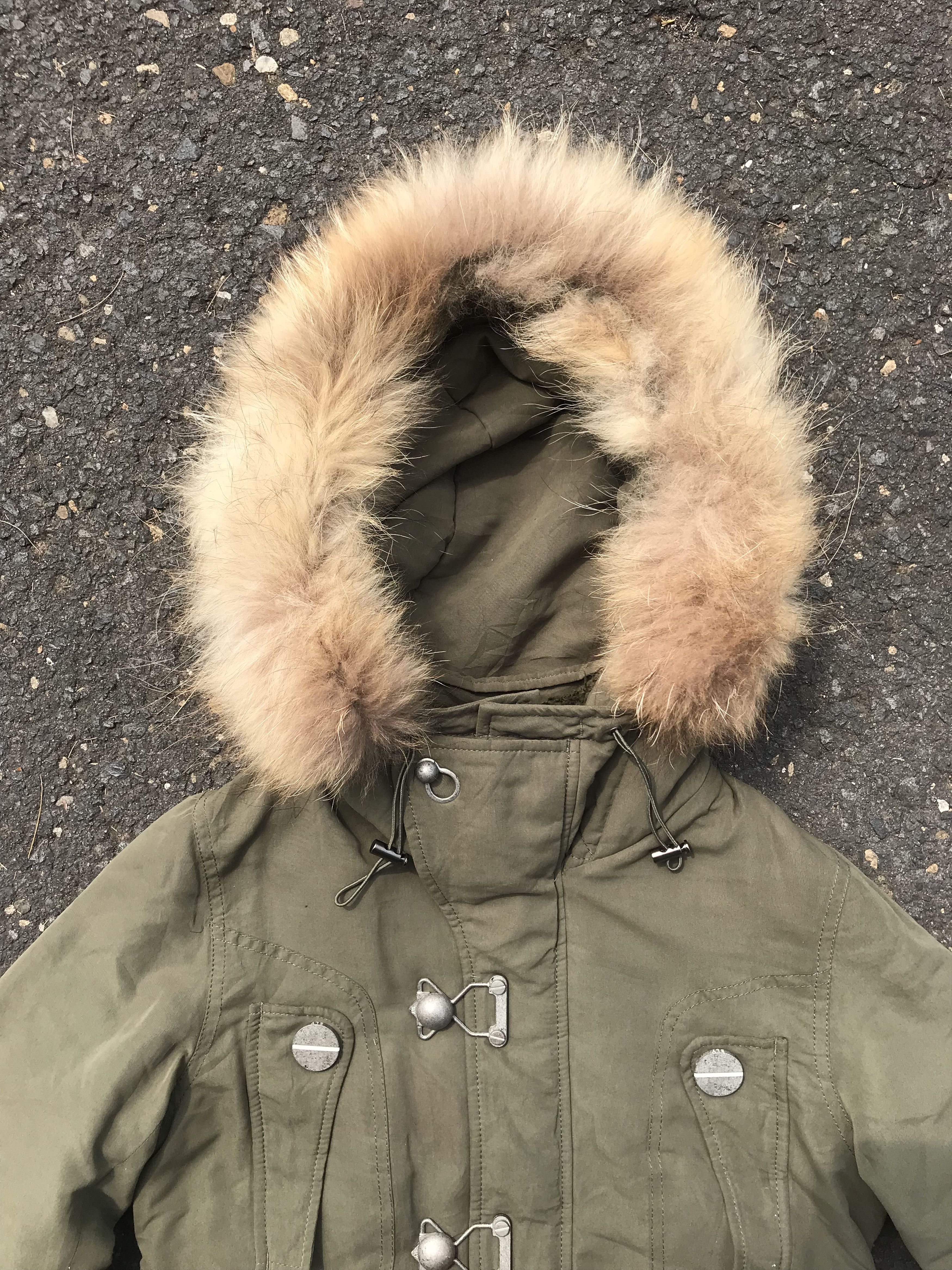 14th Addiction × If Six Was Nine × Le Grande Bleu (L.G.B.) Sly military racoon fur parka cargo like if six was nine Size US S / EU 44-46 / 1 - 4 Thumbnail