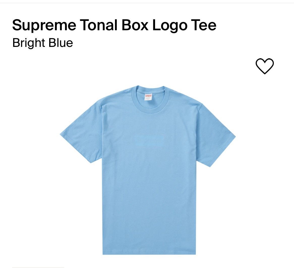 Supreme Tonal Box Logo | Grailed