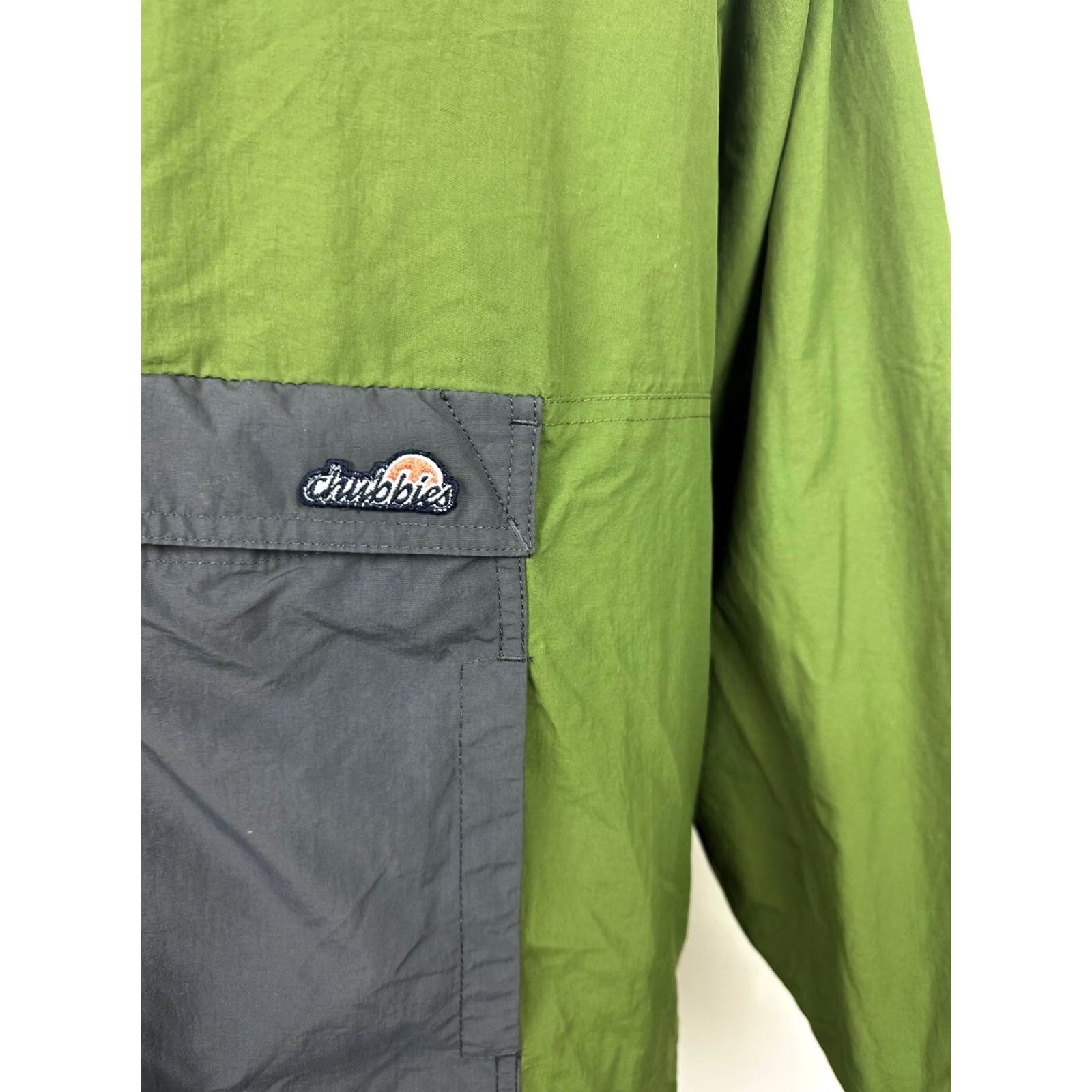 Chubbies Chubbies Fleece Pullover Mens Medium Reversible Olive Green Camo Print Pineapple Size US M / EU 48-50 / 2 - 6 Thumbnail