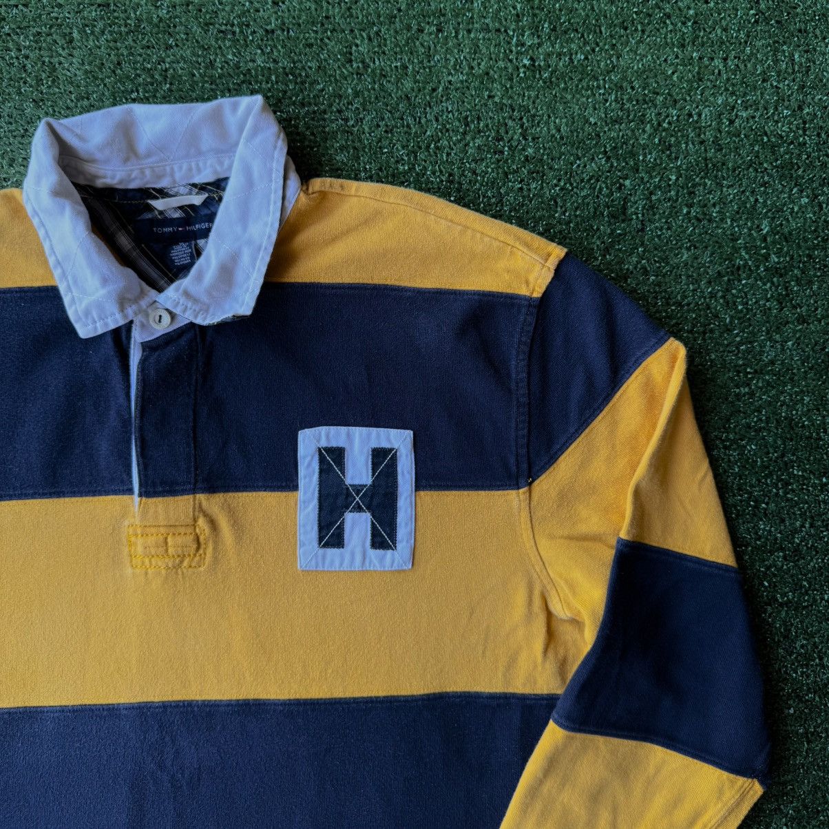 Tommy Hilfiger Tommy Hilfiger Stripe Rugby Polo Long-sleeve Size US XL / EU 56 / 4 - 2 Thumbnail