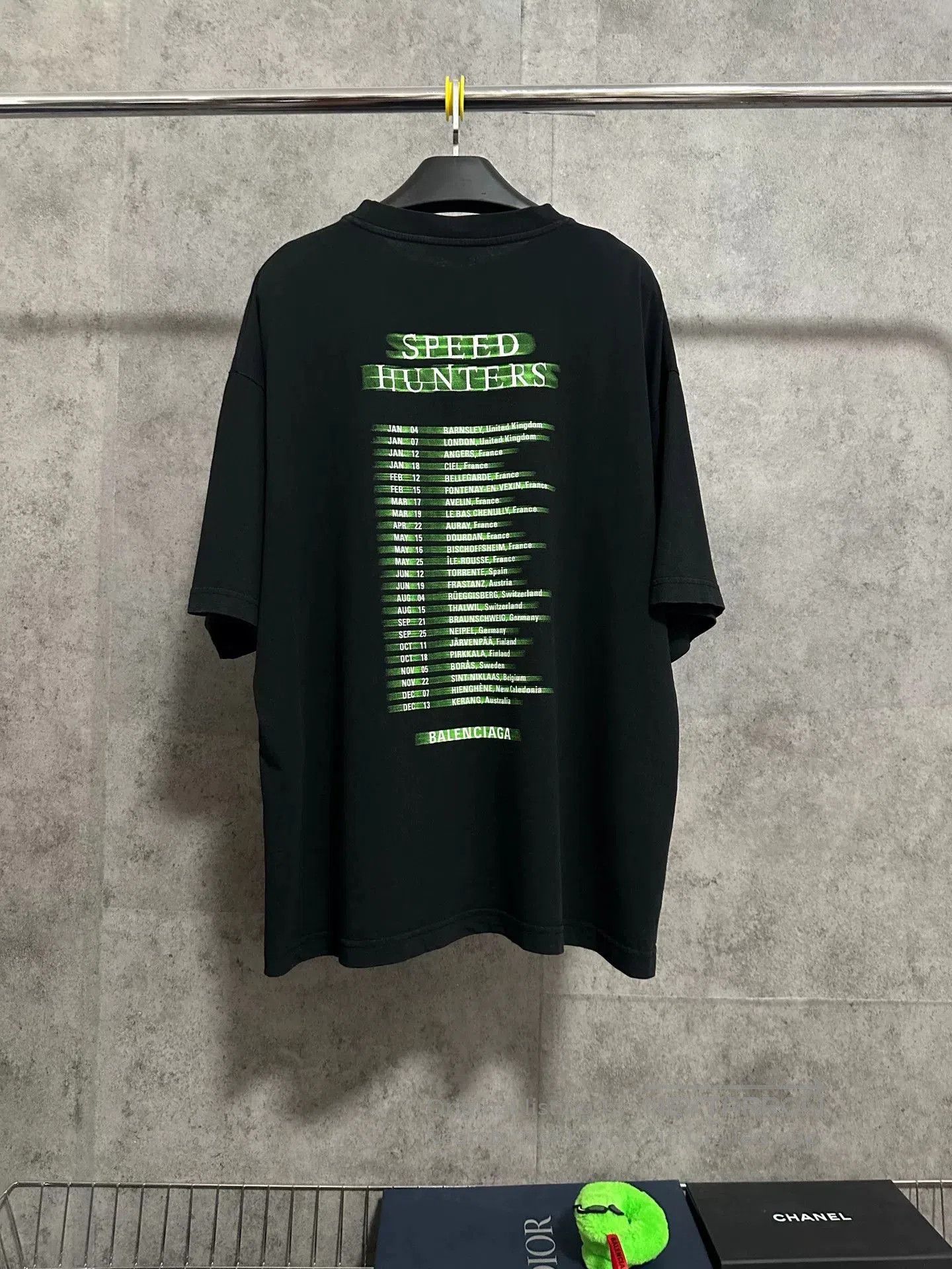 Balenciaga balenciaga speed hunters graphic black t-shirt. Size US M / EU 48-50 / 2 - 4 Thumbnail