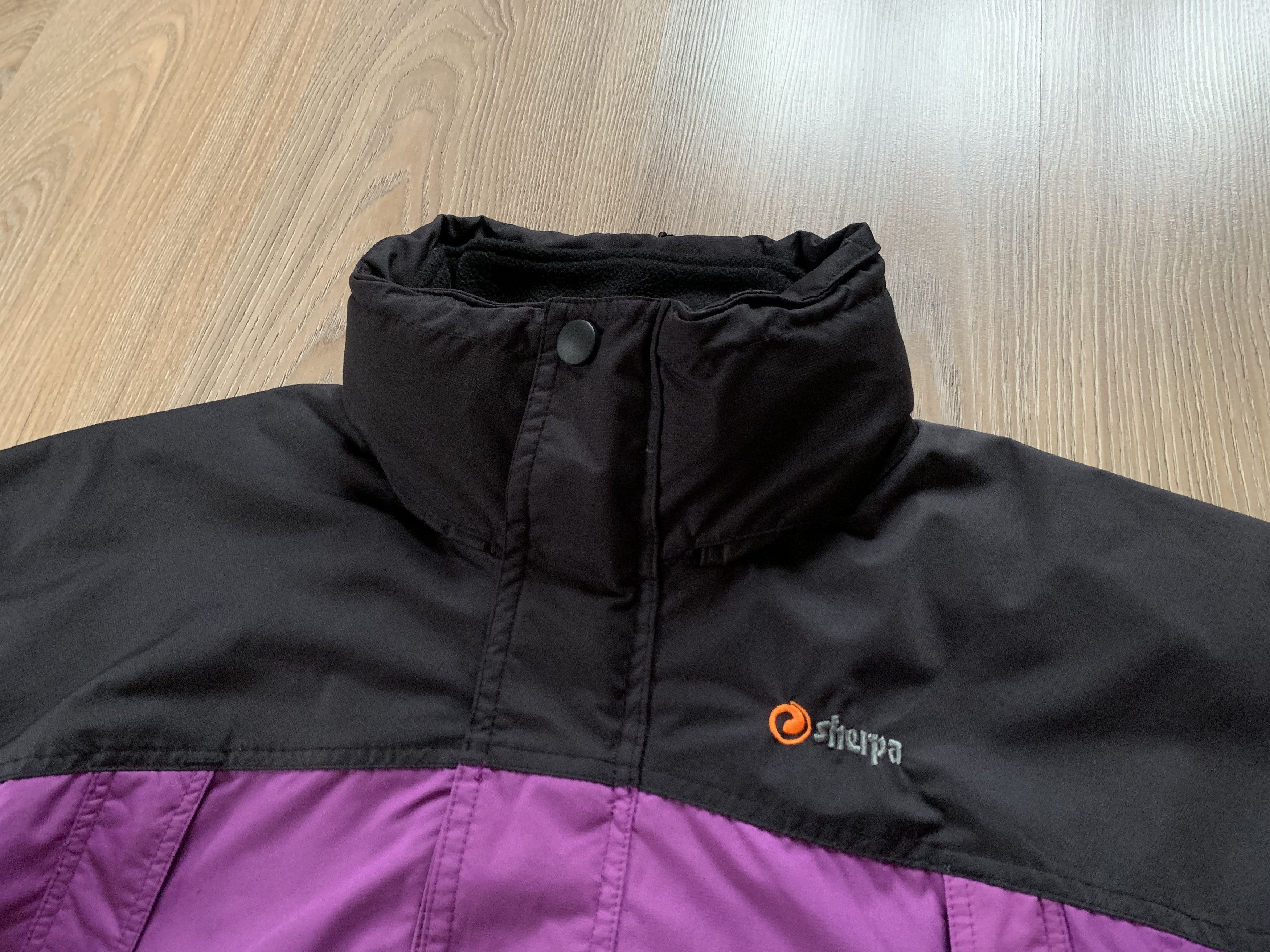 Other Sherpa Women Black Hood Winter Insulated Jacket Size L / US 10 / IT 46 - 4 Thumbnail