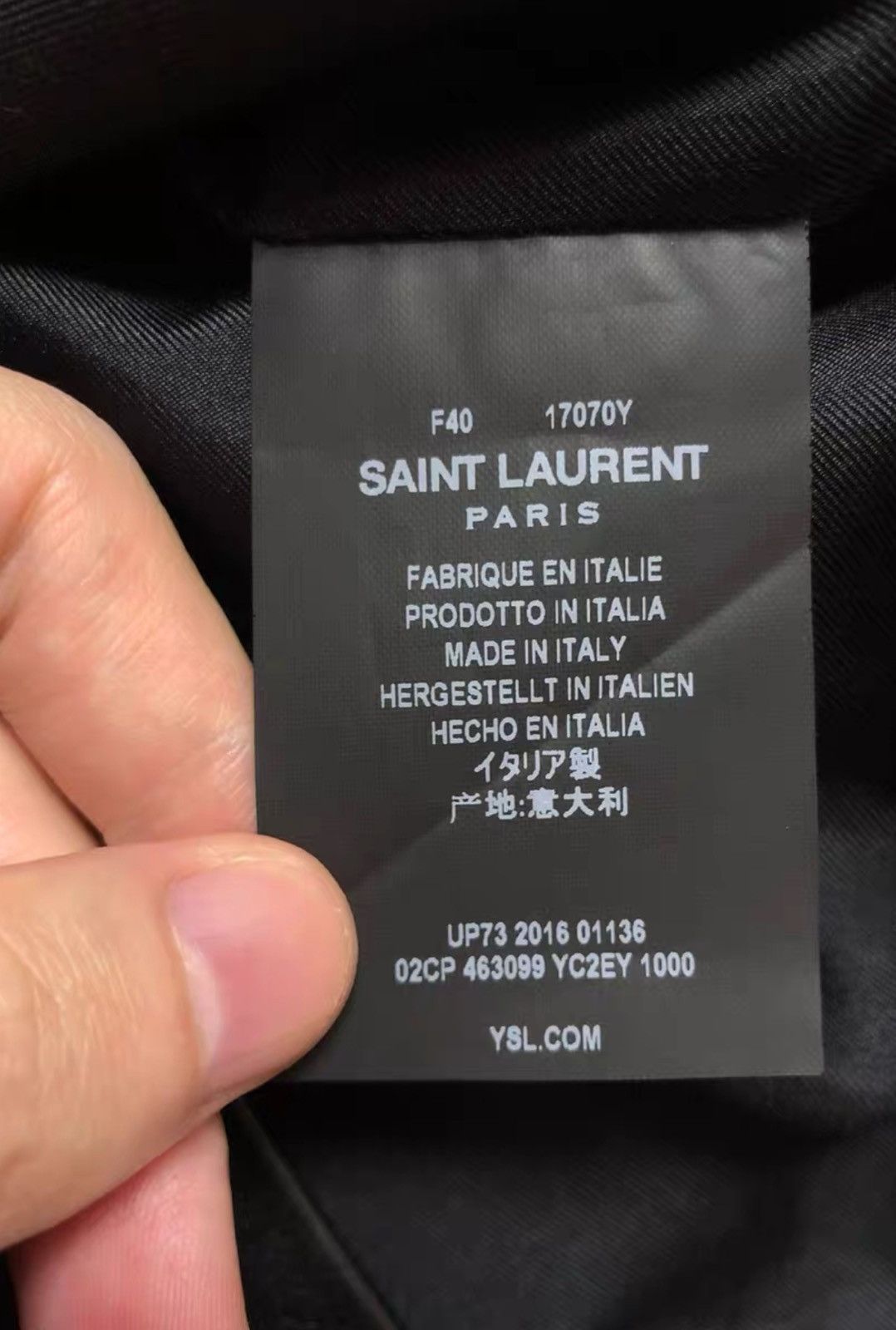 Saint Laurent Paris Saint Laurent SLP YSL Black Moto Leather Skirt Size 28" / US 6 / IT 42 - 7 Thumbnail