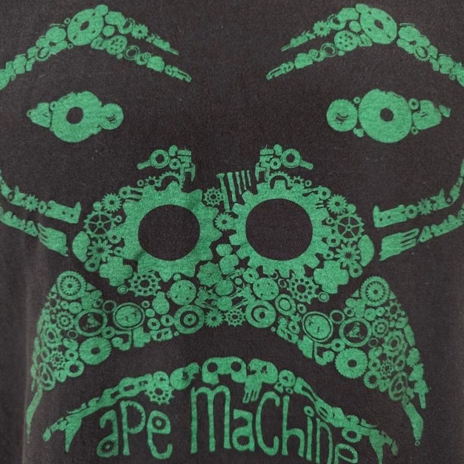 Hanes Ape Machine T Shirt Mens Medium Black Hanes Crew Neck Short Sleeve Rock Band Tee Size US M / EU 48-50 / 2 - 3 Thumbnail