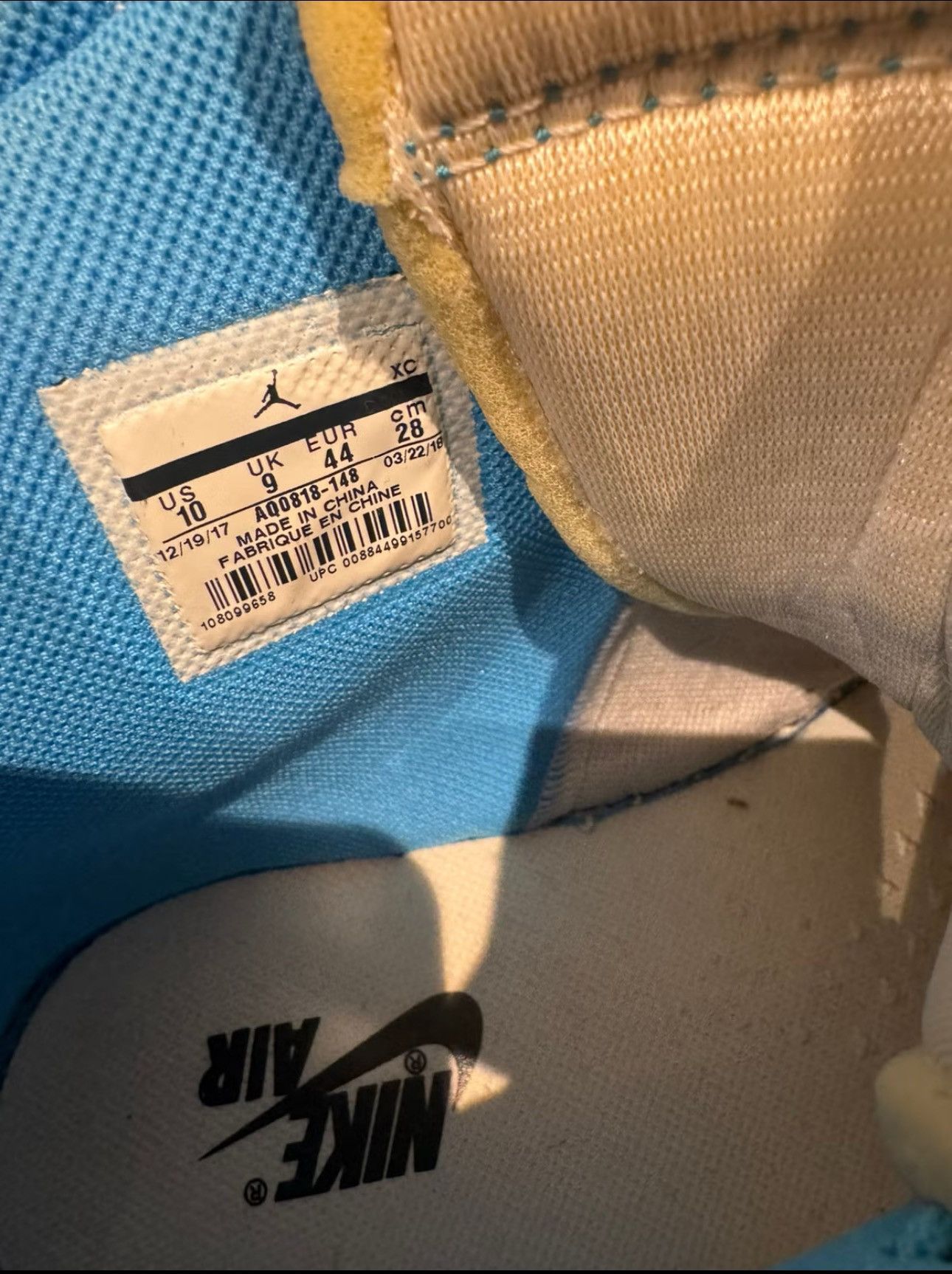 Nike × Off-White Nike x Off-White Air Jordan 1 Hi Size US 10 / EU 43 - 8 Thumbnail