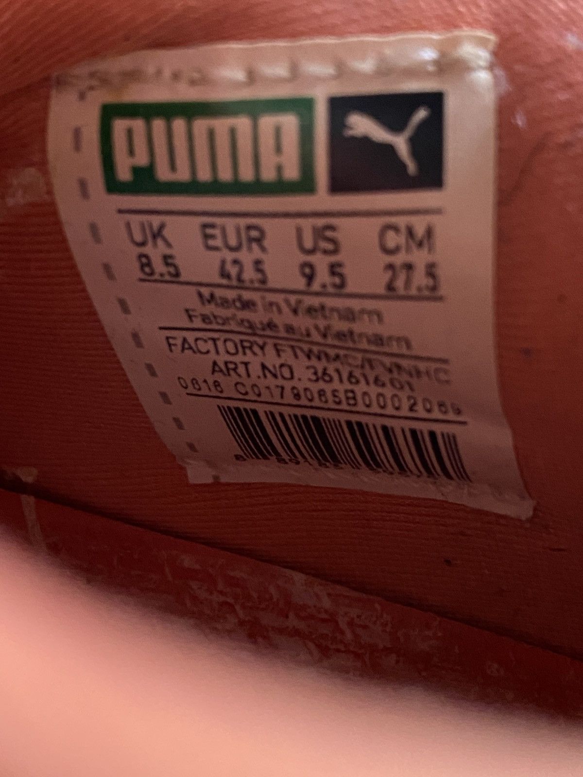 Puma × Vintage Puma Staple X Blaze Of Glory Og Pigeon 36161601 Size 9.5 Men Size US 9.5 / EU 42-43 - 7 Thumbnail