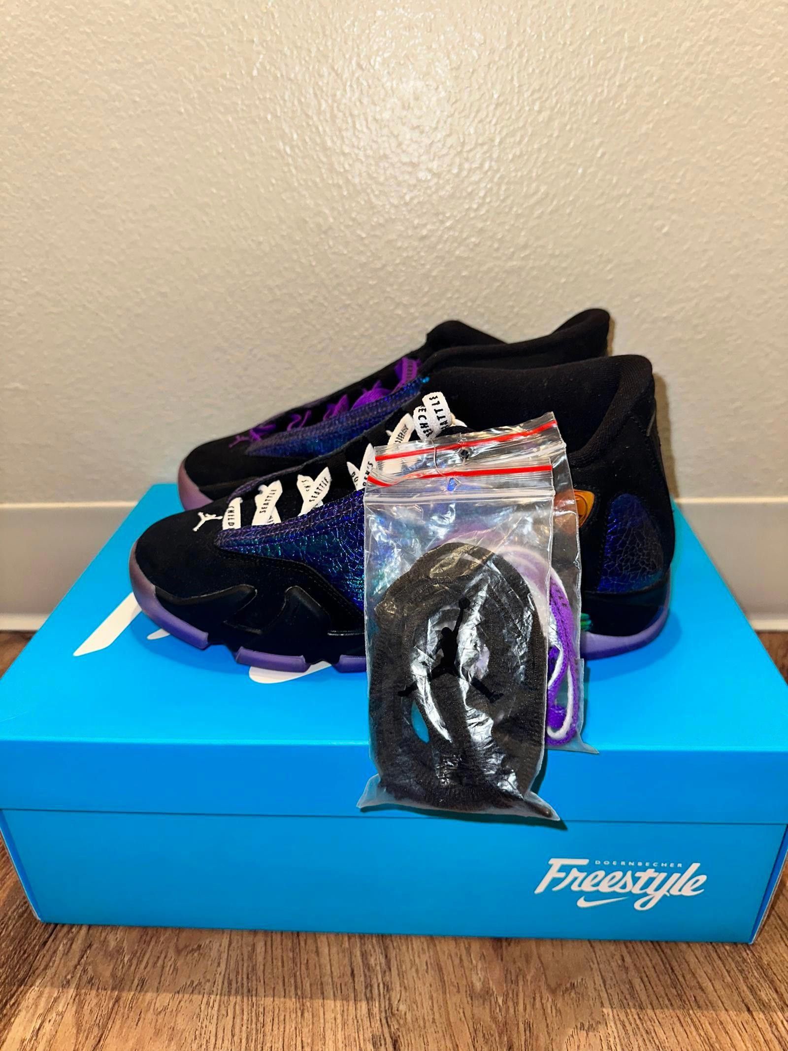 Jordan Brand Jordan 14 Retro Doernbecher (2019) Size US 9.5 / EU 42-43 - 3 Thumbnail