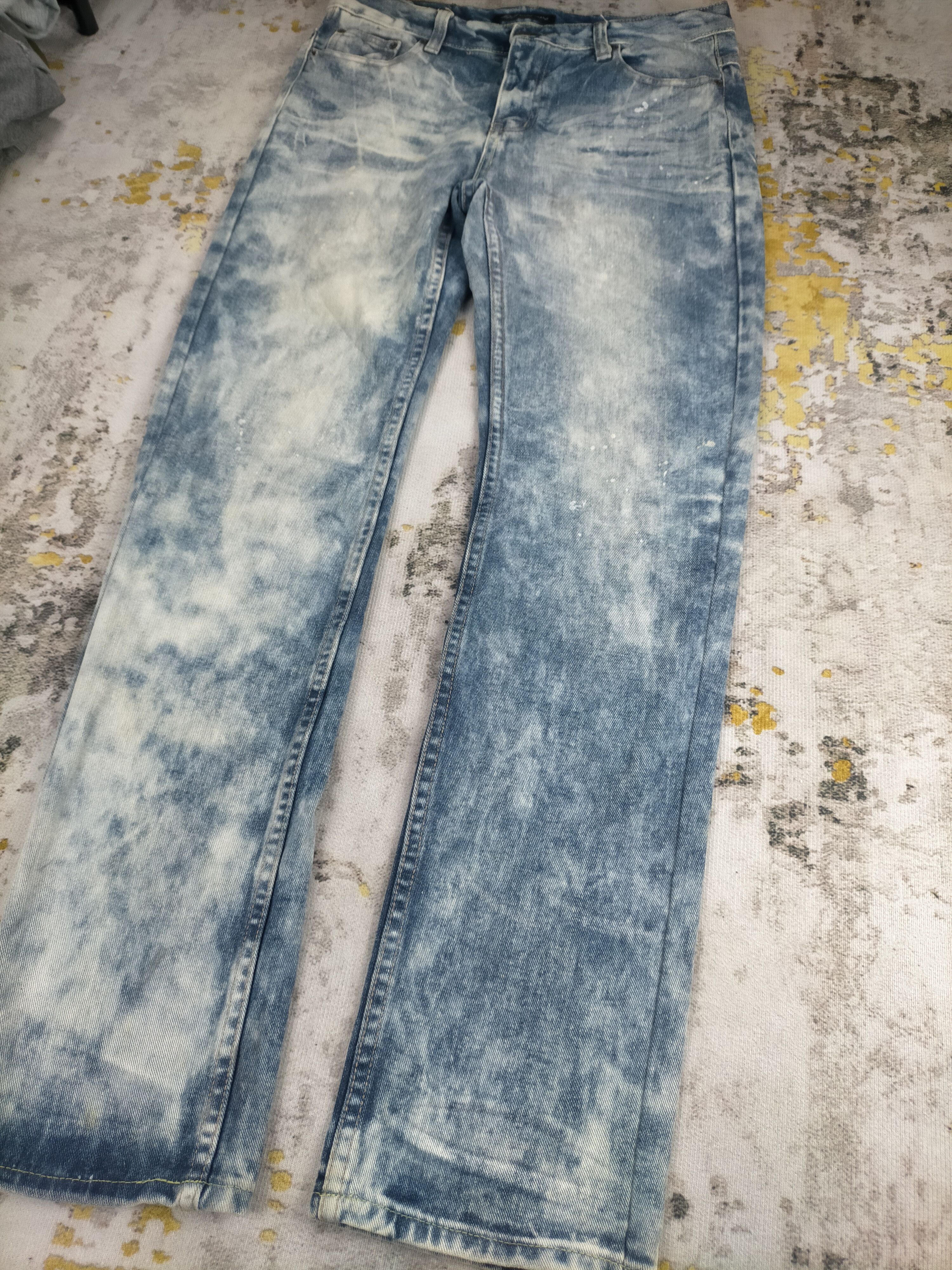 Undercover Rare Vintage Japan Jiggy Gen Acid Wash Jeans Size US 32 / EU 48 - 5 Thumbnail