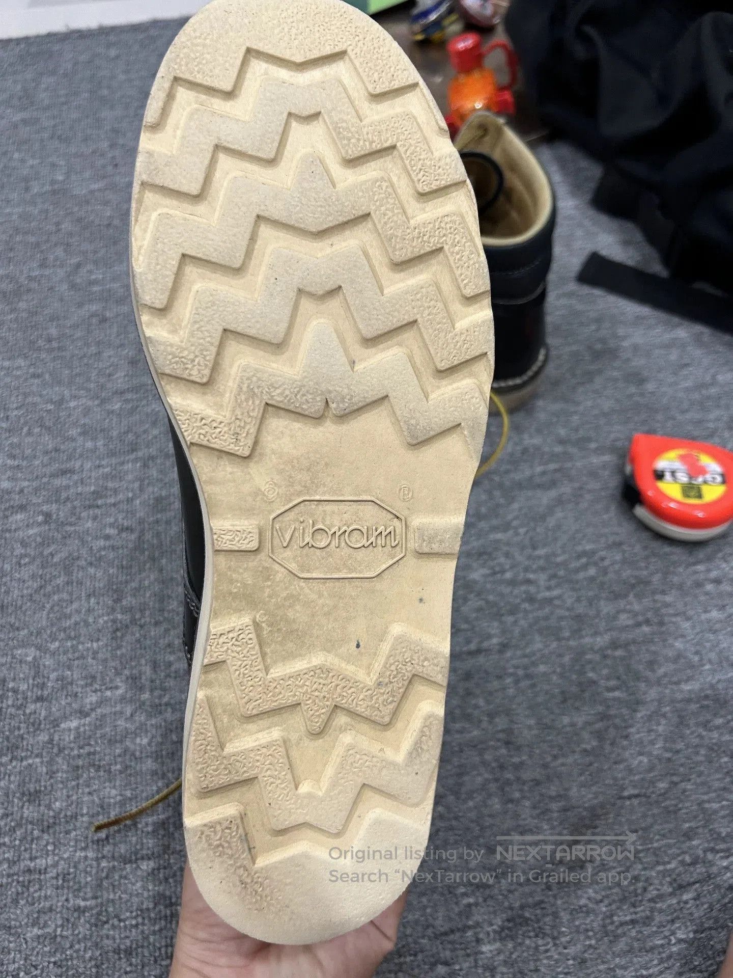 Vintage Black Leather Lace. Size US 7 / EU 40 - 8 Thumbnail