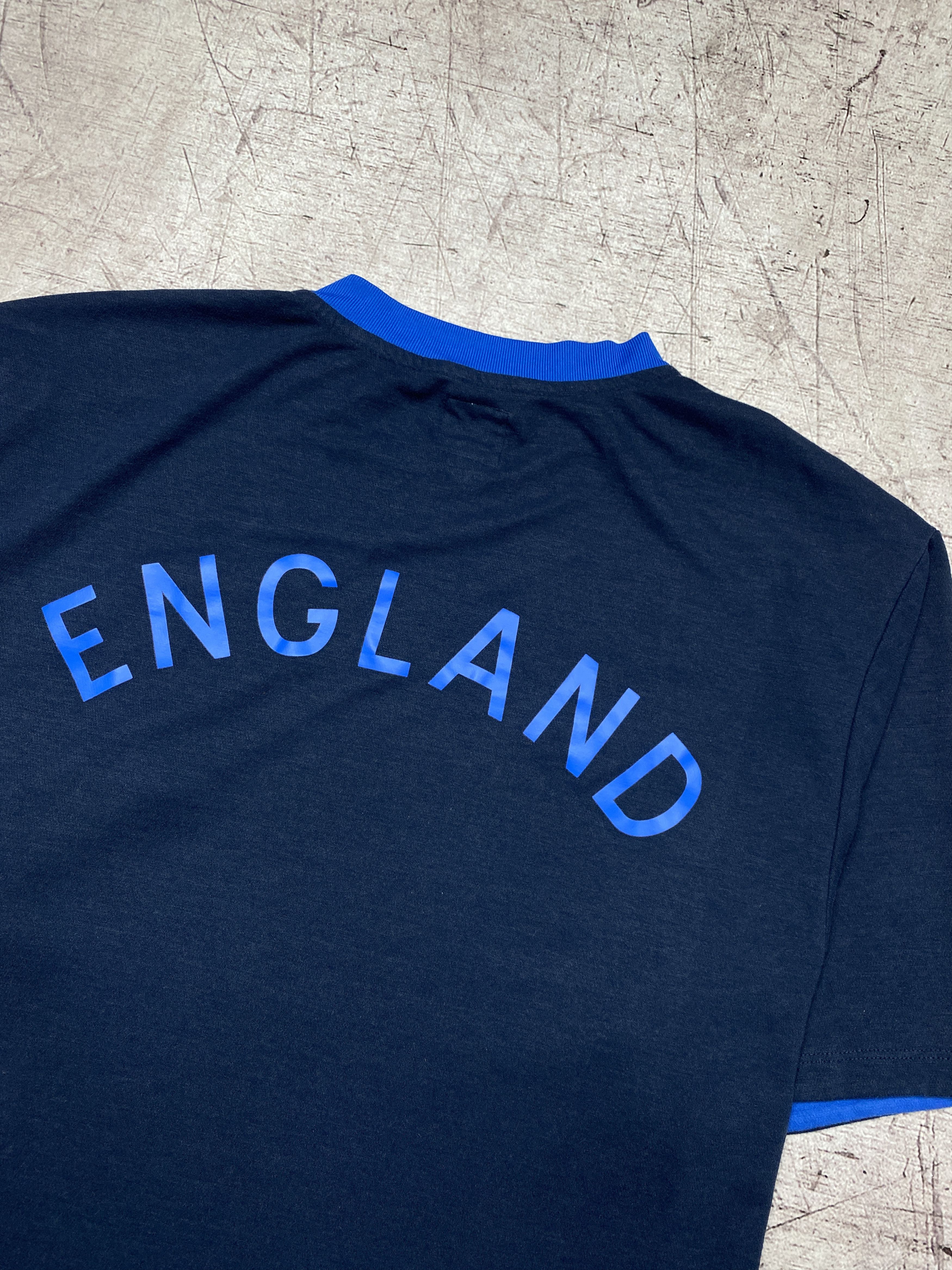Umbro × Vintage Umbro England Vintage Mens Jersey T-Shirt Size US XXL / EU 58 / 5 - 7 Thumbnail