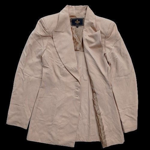 Fendi × Vintage fendi 365 made in italy bemberg rayon blazer Size M / US 6-8 / IT 42-44 - 2 Thumbnail