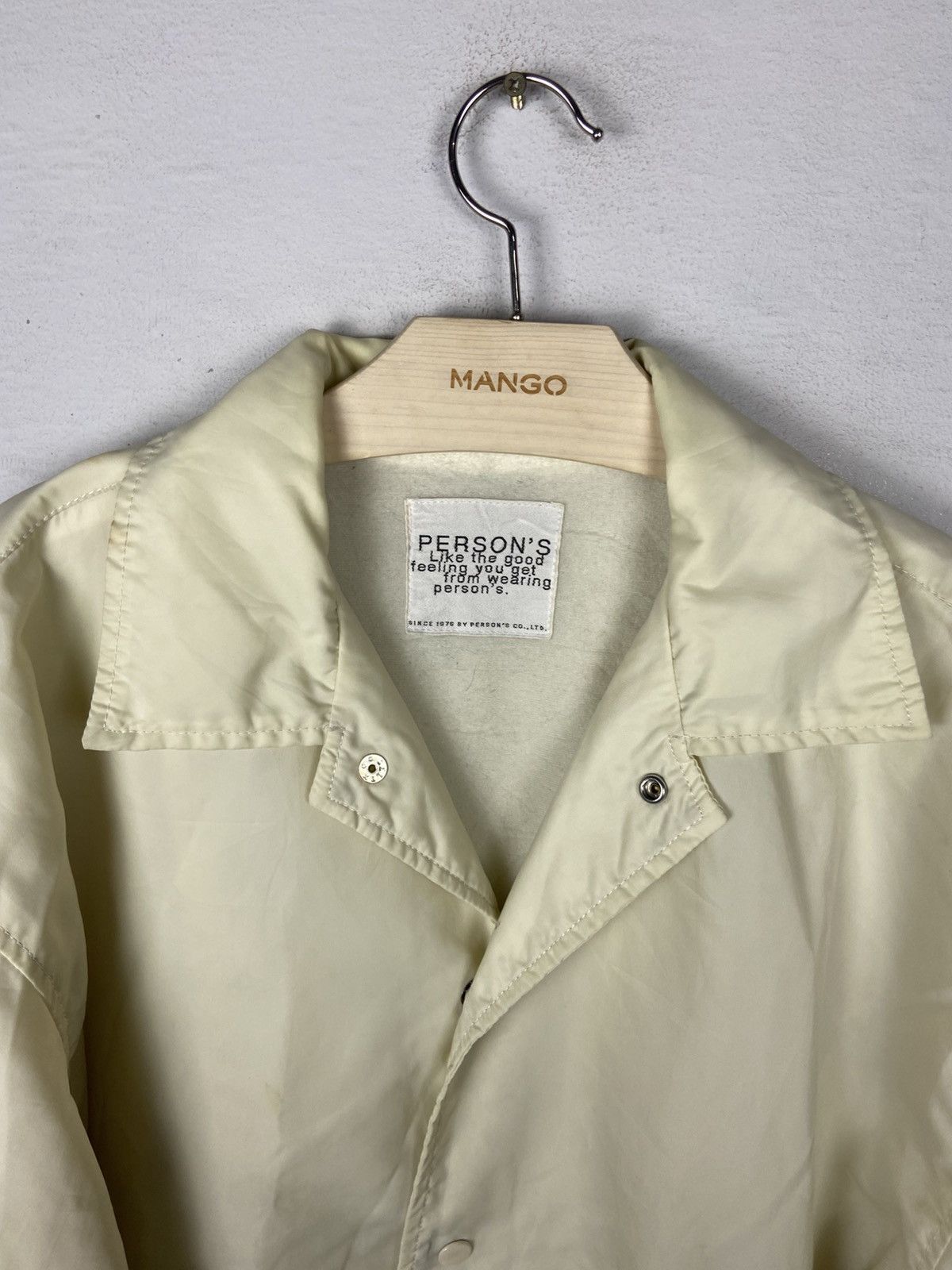 PERSON'S VINTAGE PERSONS BUTTON COACH JACKET Size US L / EU 52-54 / 3 - 3 Thumbnail