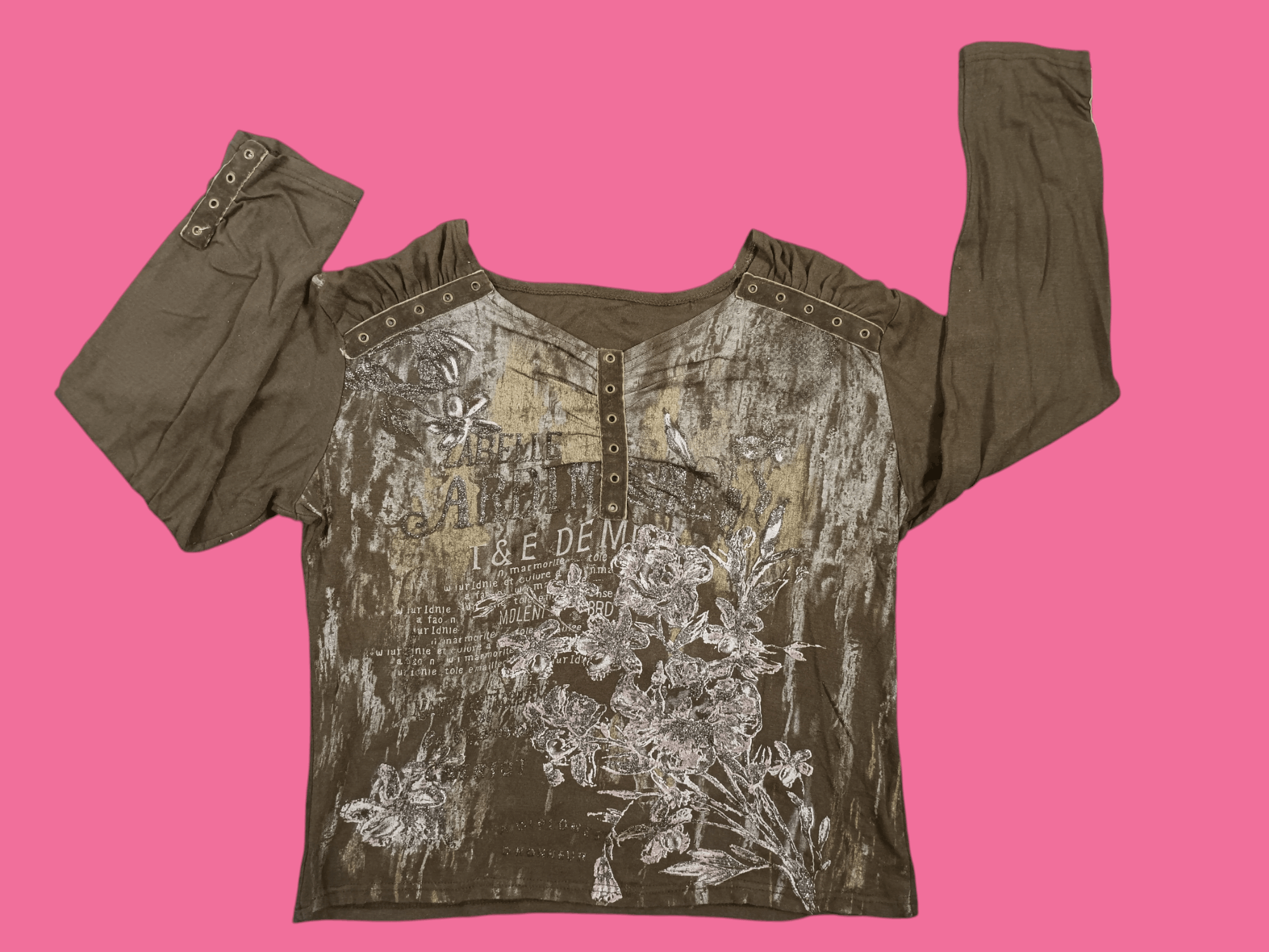 Other × Vintage Longsleeves TShirt If6was9 LGB style *No Tags* Size XL / US 12-14 / IT 48-50 - 7 Thumbnail
