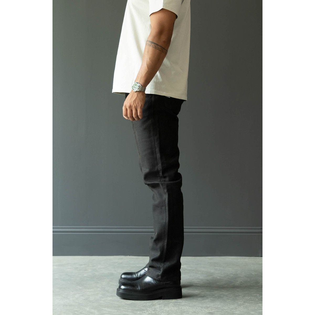 Kapital Century Denim No.9 5P MONKEY CISCO Mud dye sashiko jeans Size US 30 / EU 46 - 15 Thumbnail