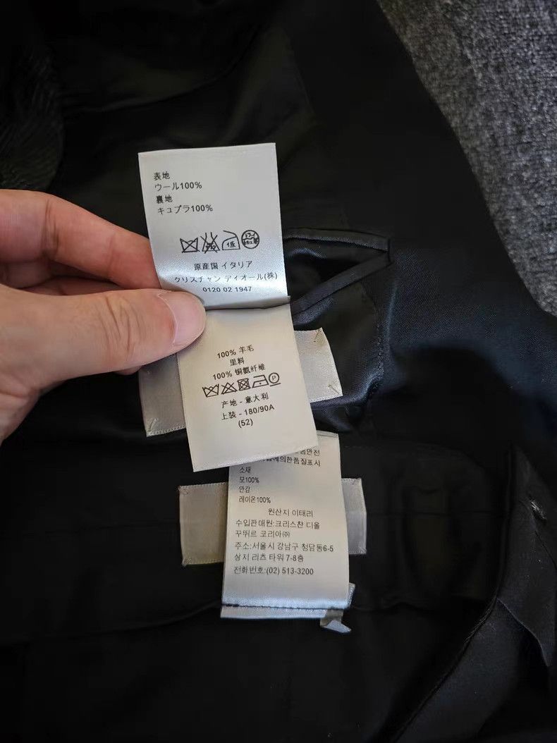 Dior Dior Men's Wool Suit Set Size 36R - 3 Thumbnail
