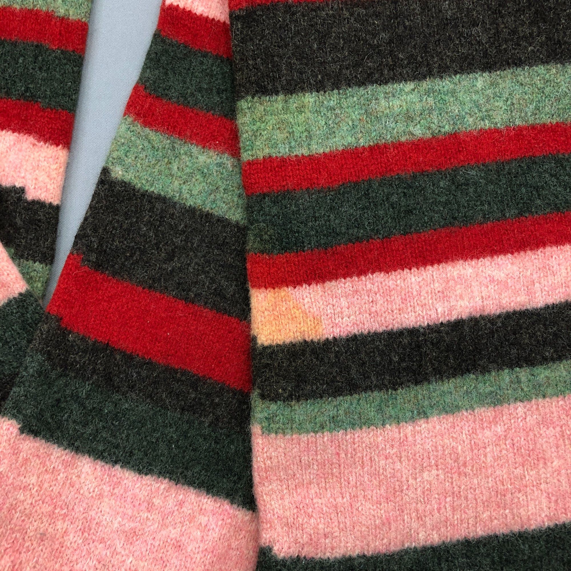 PPFM Vintage PPFM Scarf Muffler Wool Ribbed Knit Winter Scarves Size ONE SIZE - 4 Thumbnail